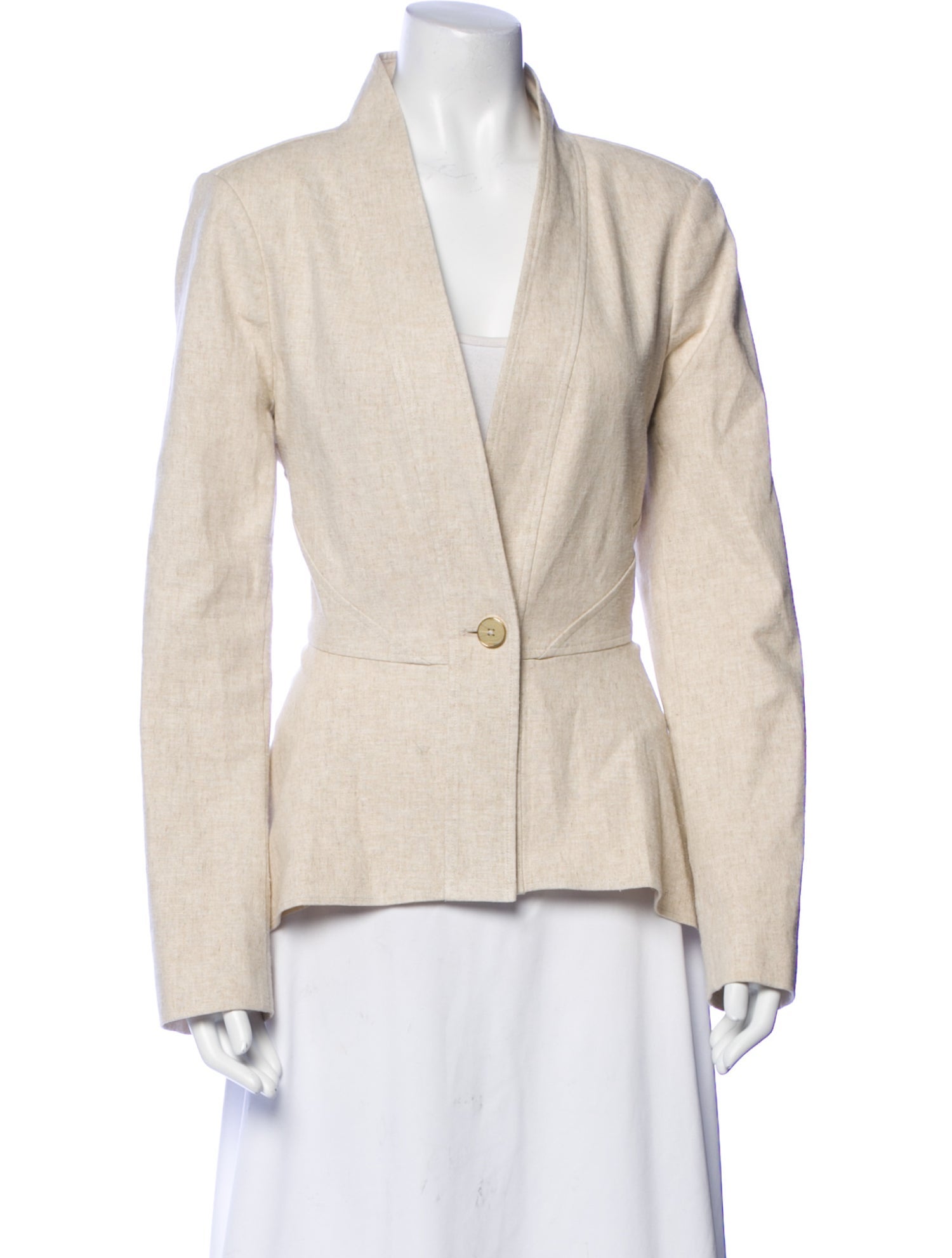 Donna Karan Linen Blazer