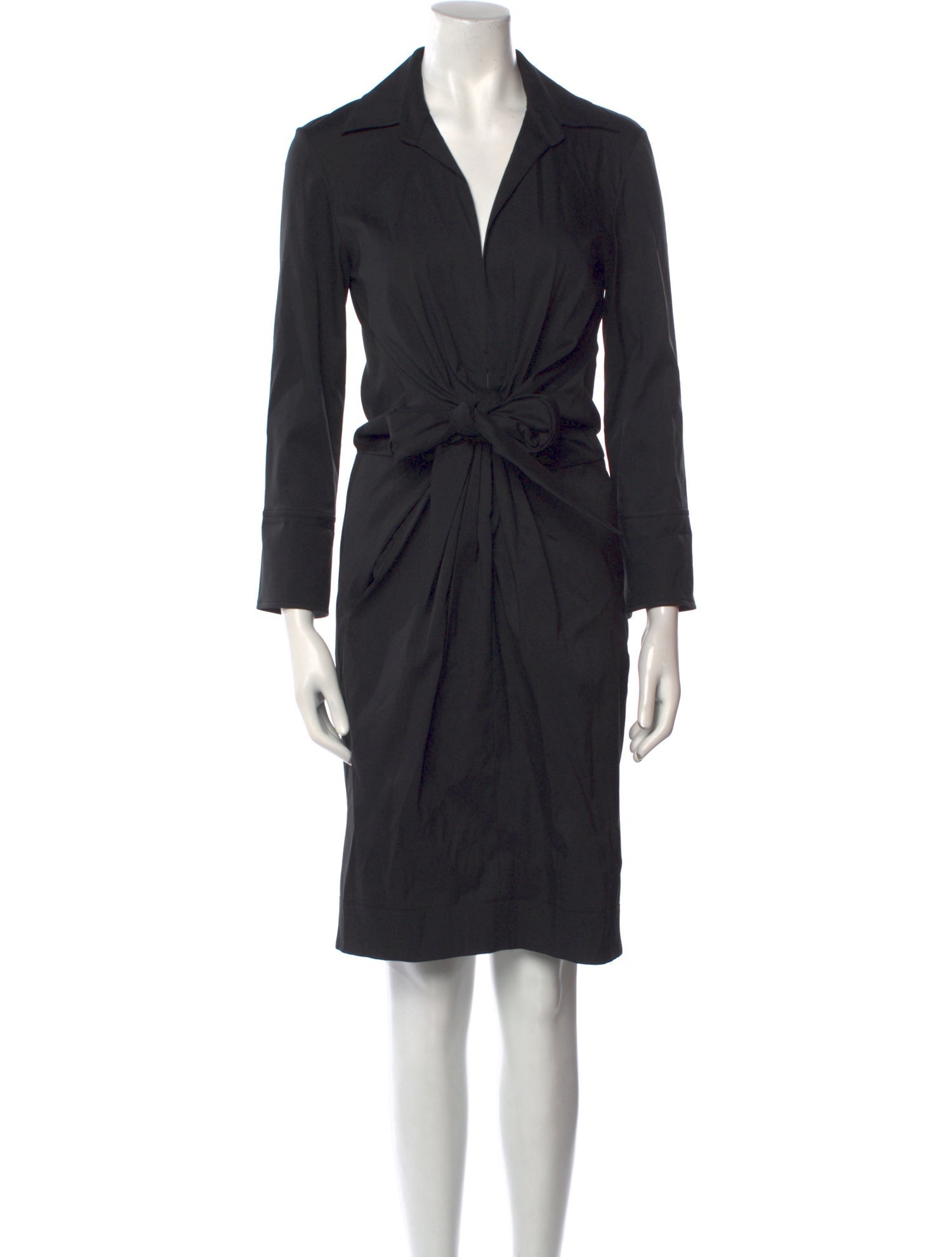 Donna Karan Silk Knee-Length Dress