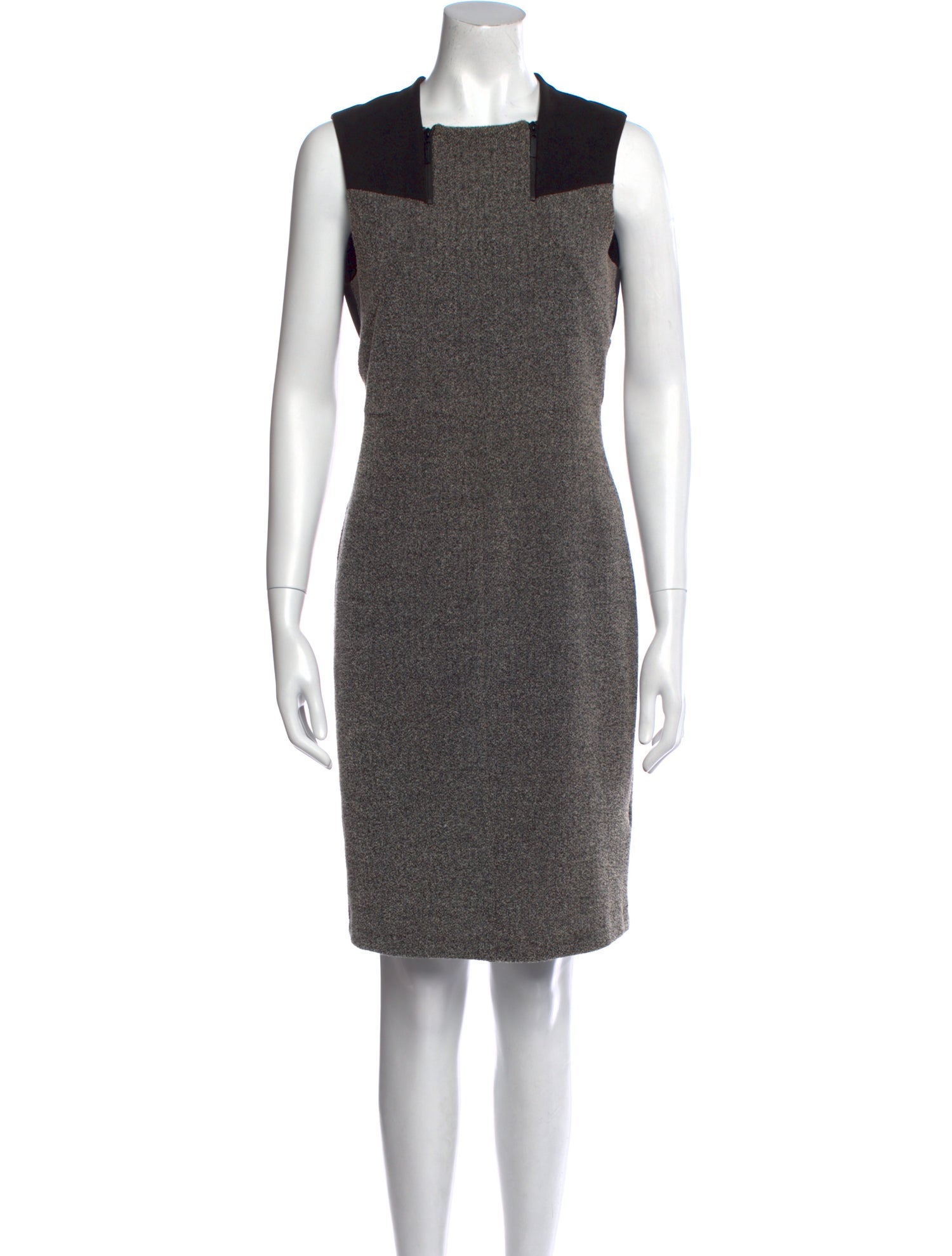 Donna Karan Square Neckline Mini Dress