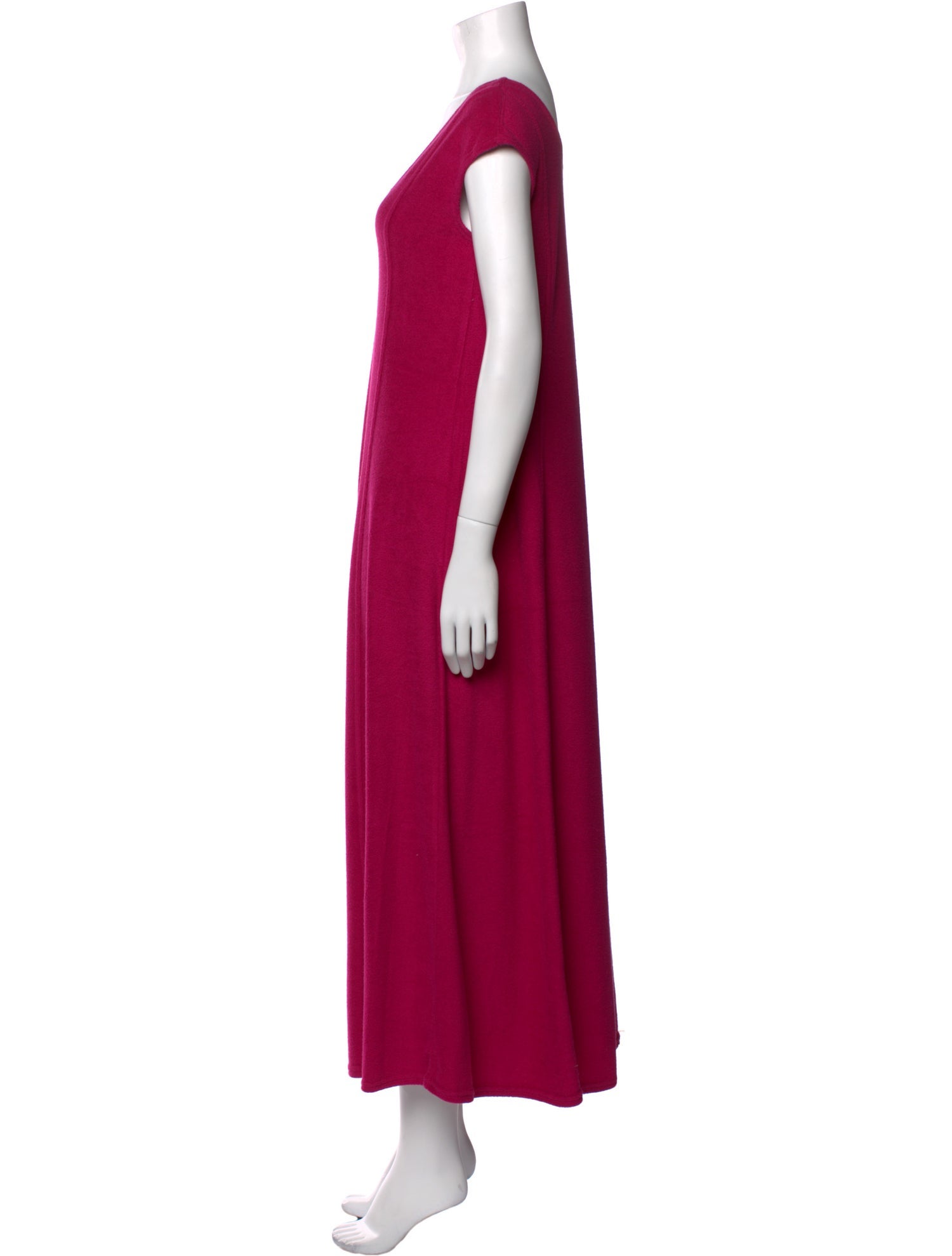 Donna Karan V-Neck Long Dress