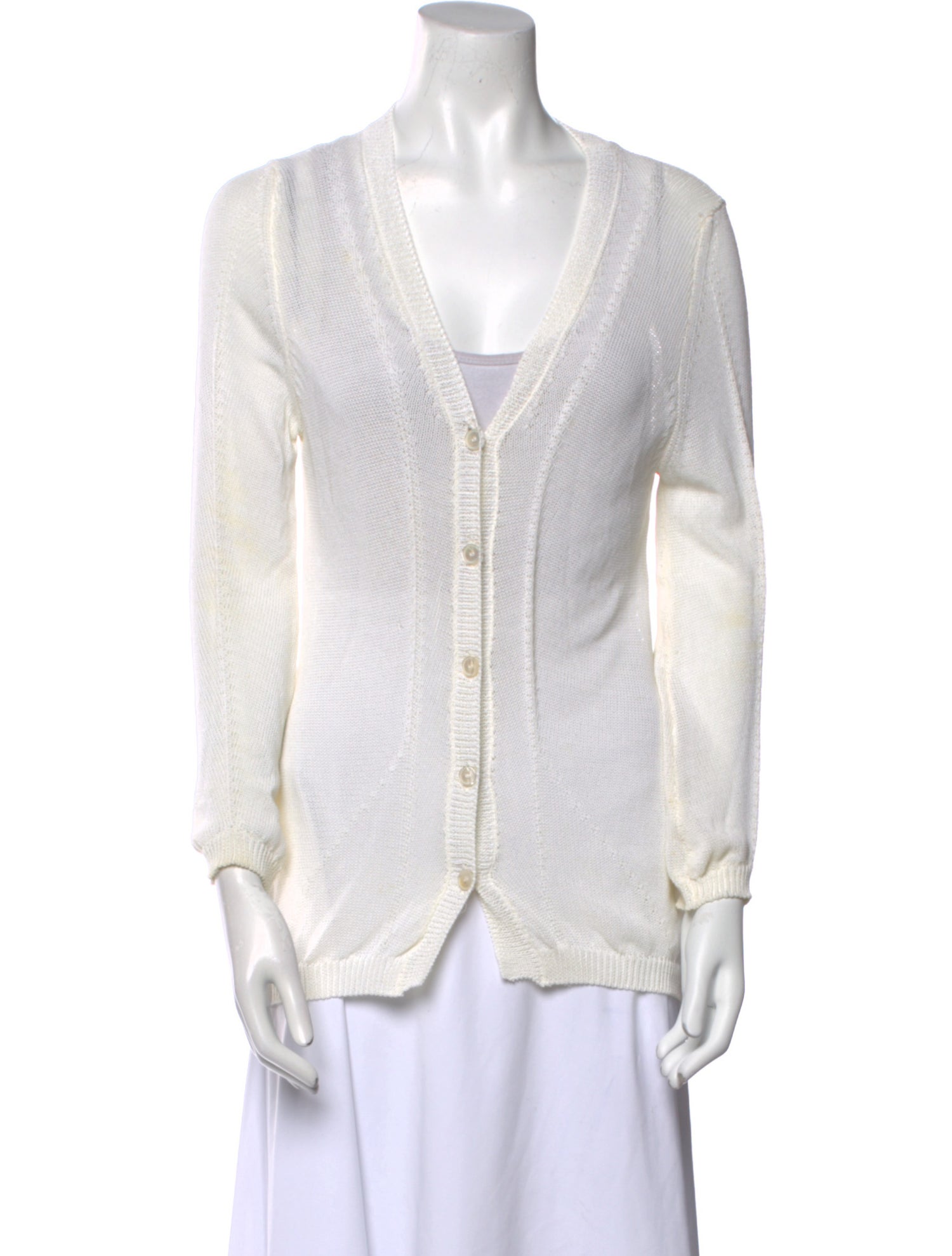 Donna Karan V-Neck Sweater