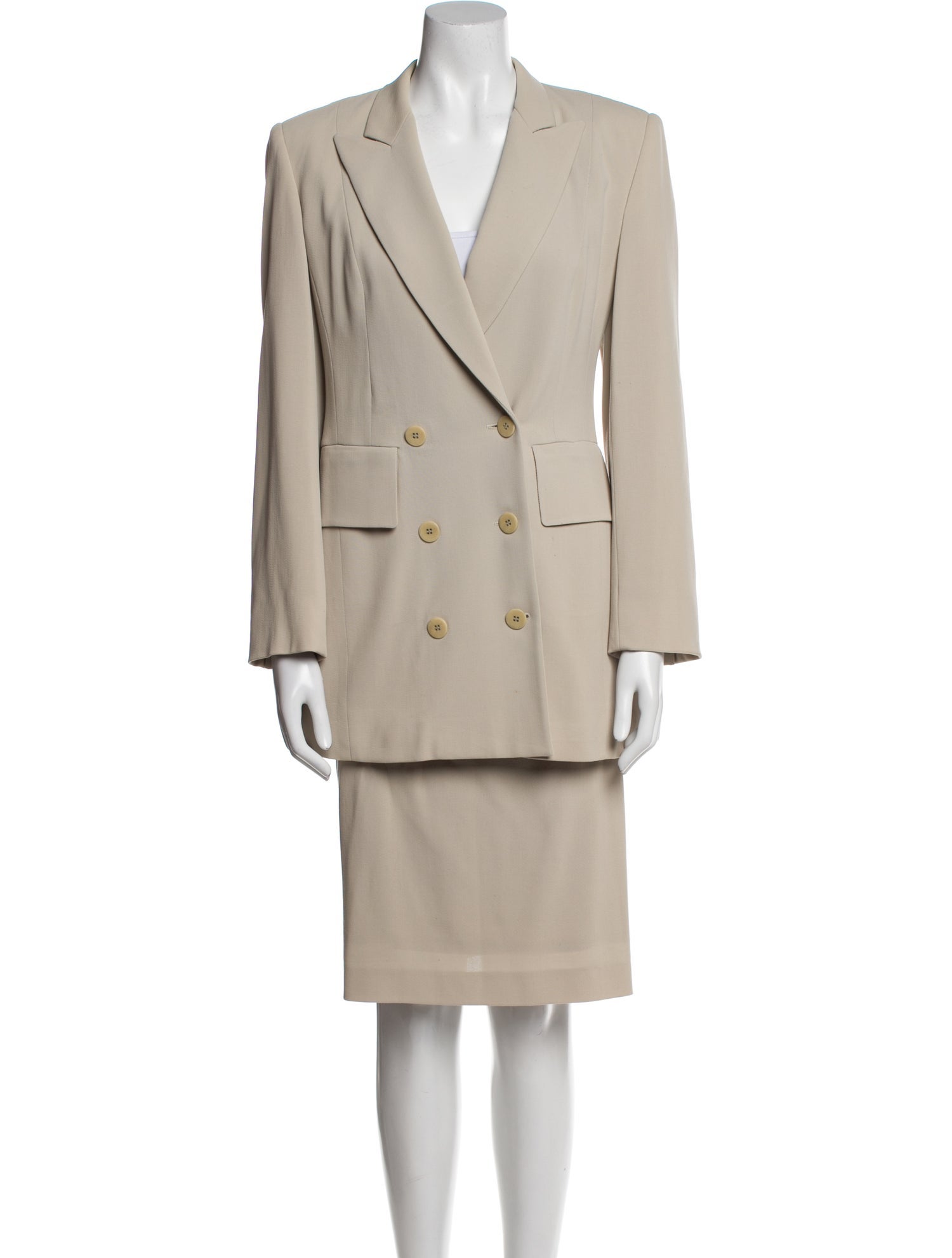Donna Karan Wool Skirt Suit