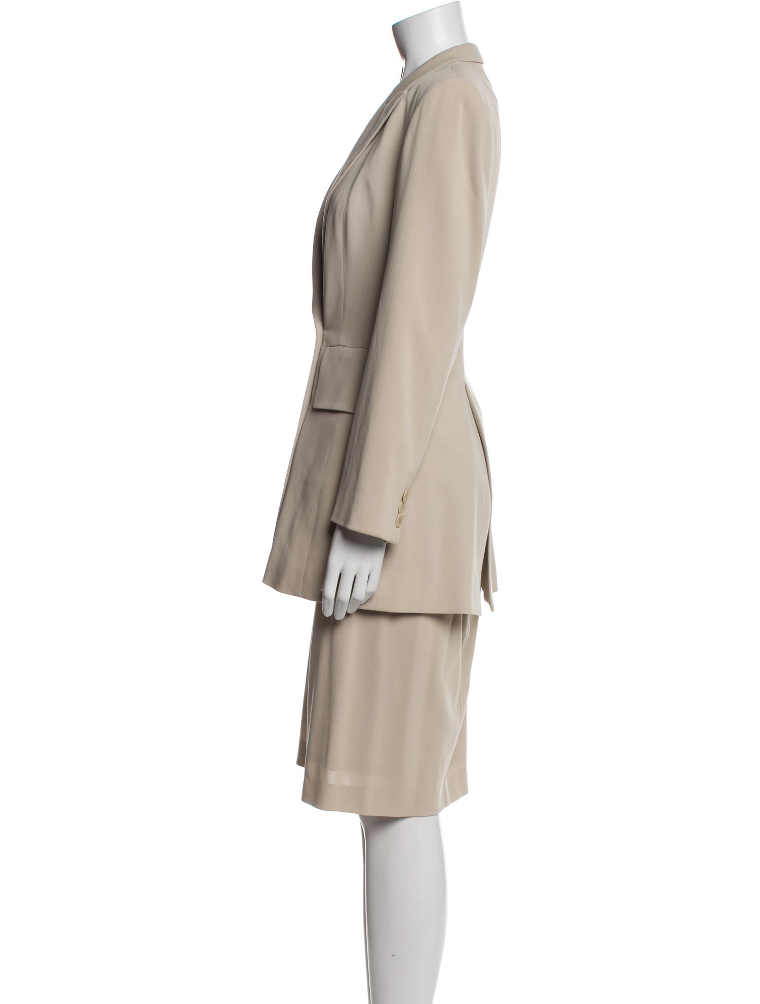 Donna Karan Wool Skirt Suit