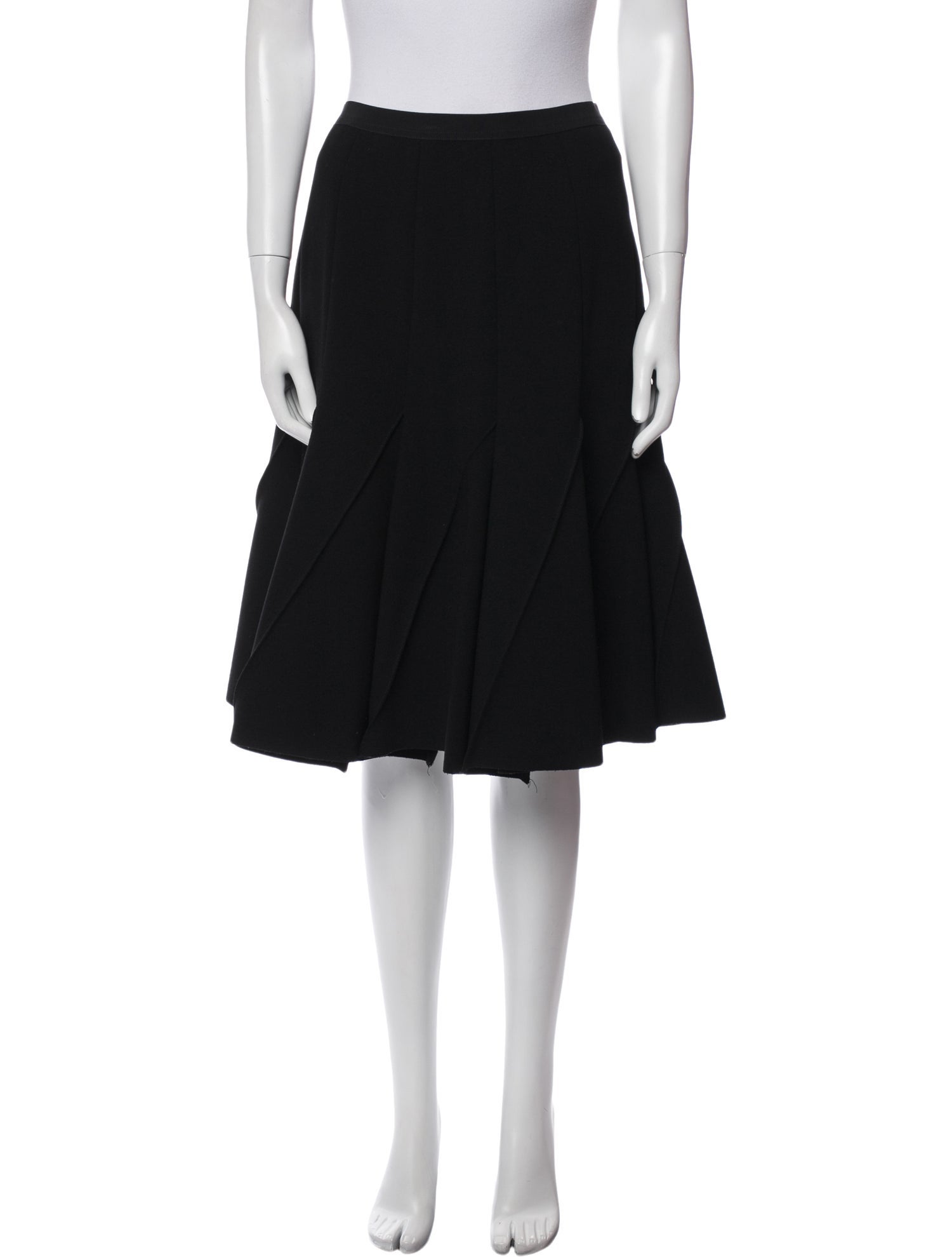 Donna Karan Wool Knee-Length Skirt w/ Tags