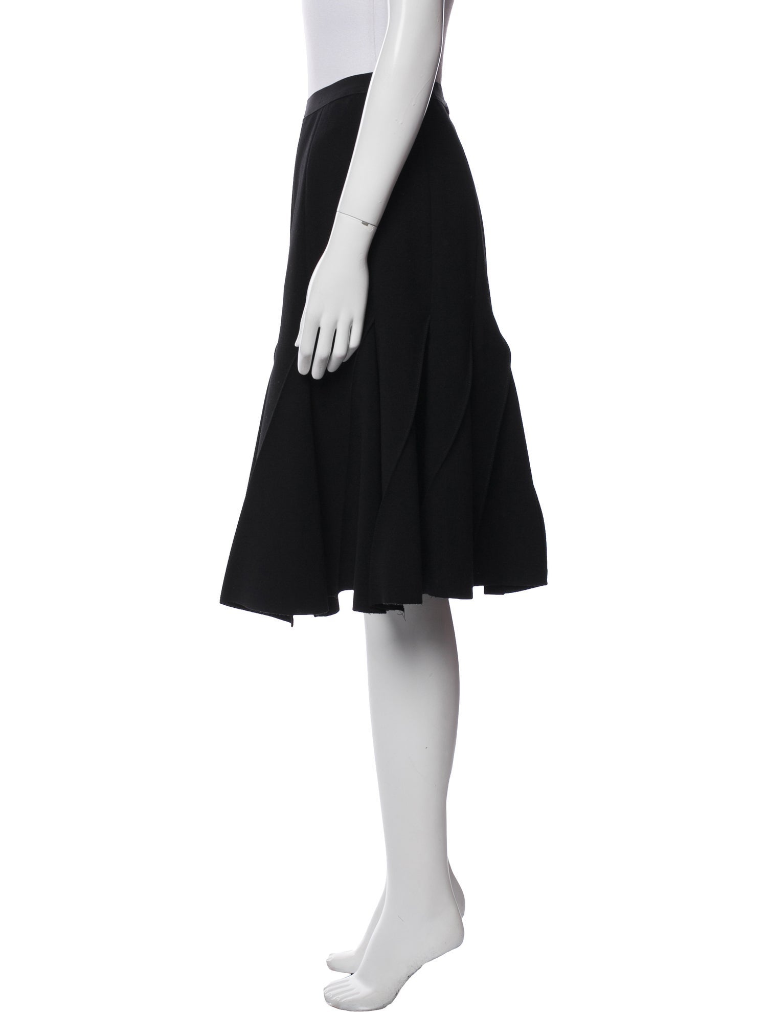 Donna Karan Wool Knee-Length Skirt w/ Tags