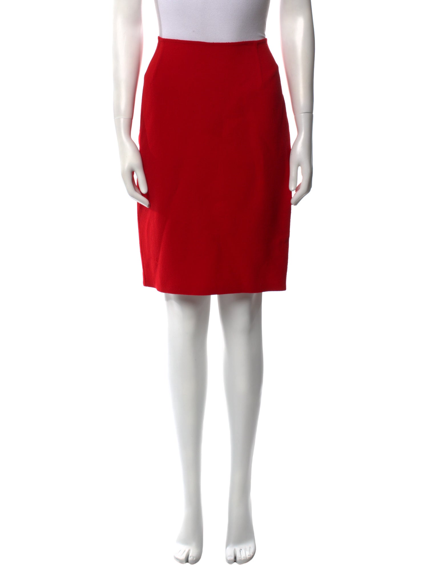 Donna Karan Wool Mini Skirt