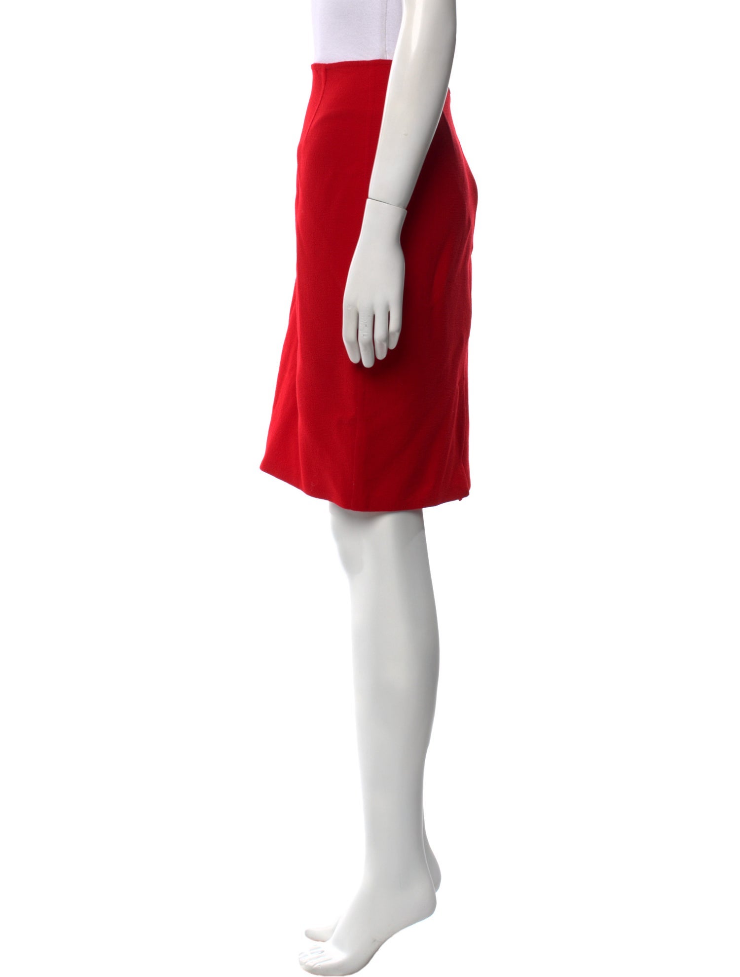 Donna Karan Wool Mini Skirt