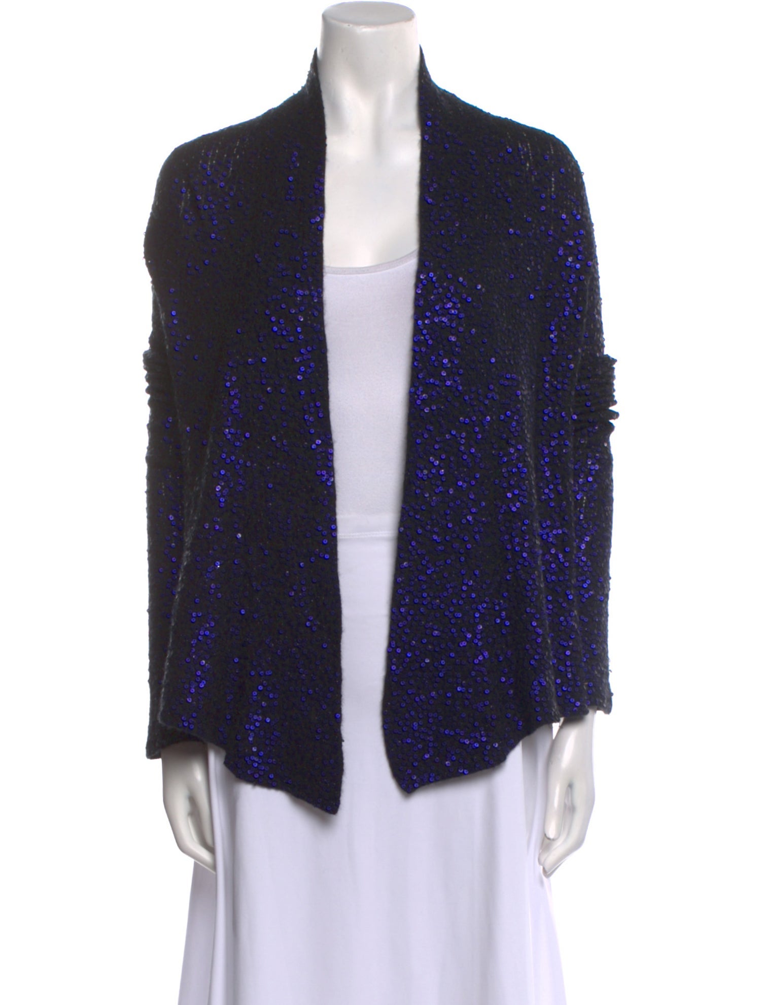 Donna Karan Cashmere Printed Sweater