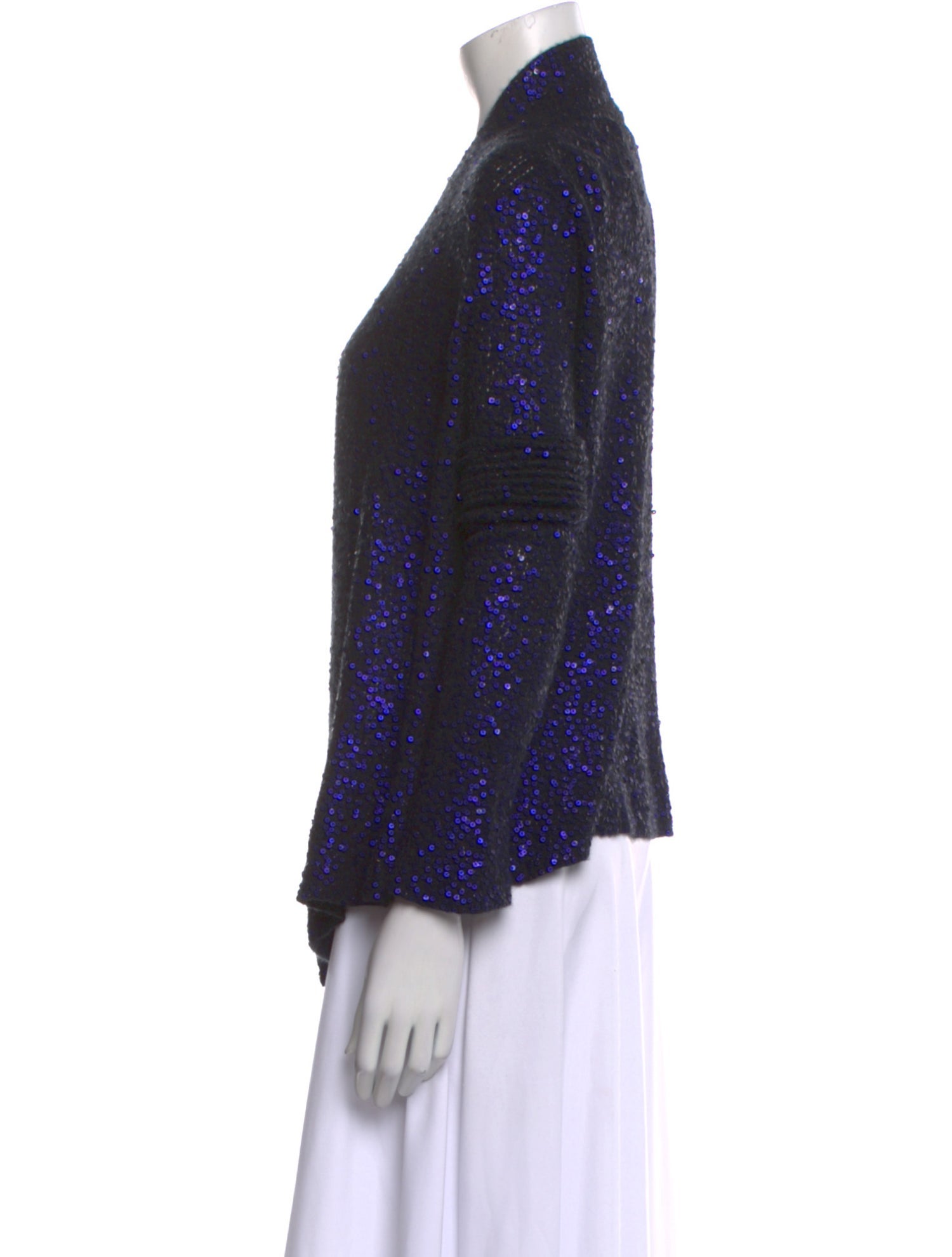 Donna Karan Cashmere Printed Sweater