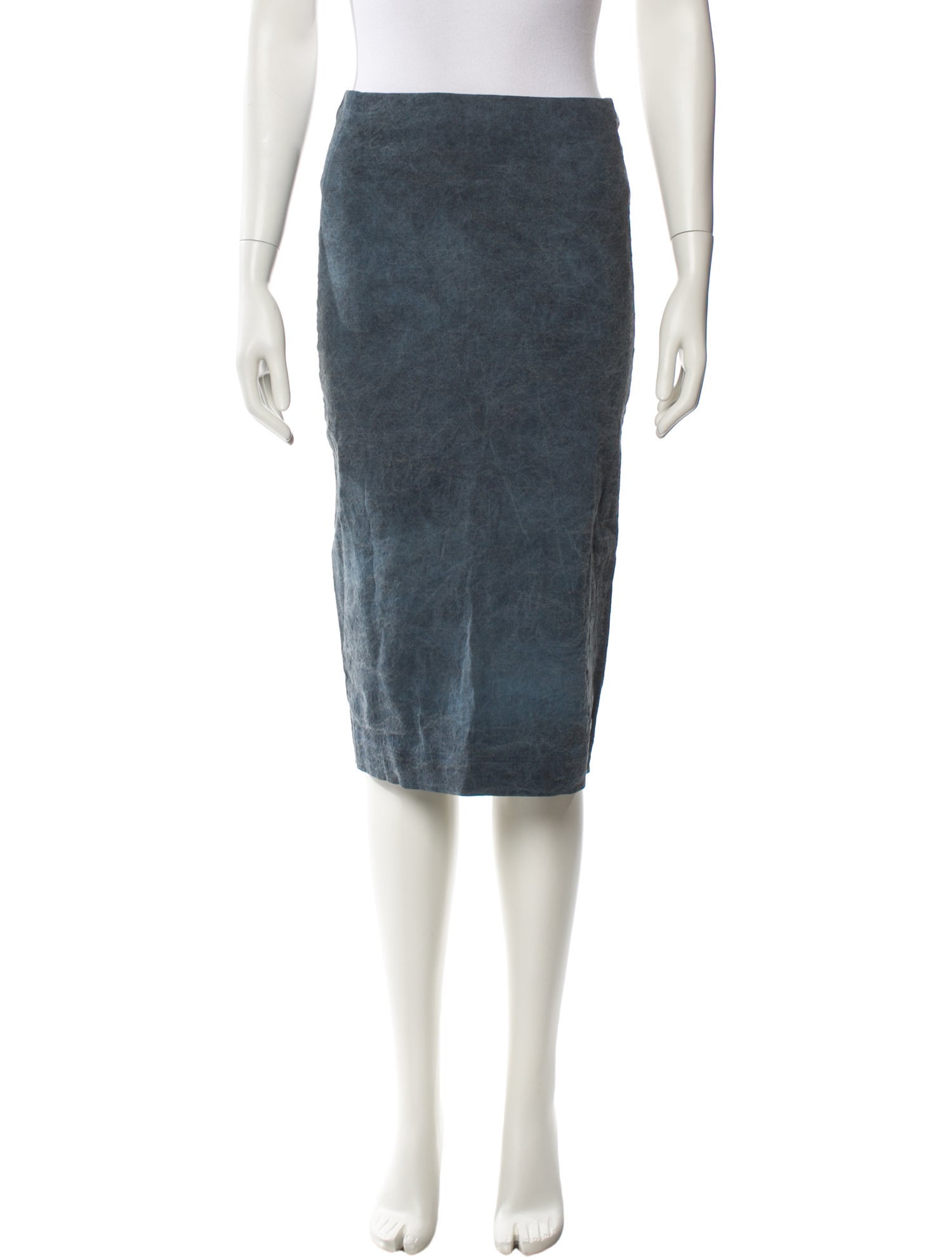 Donna Karan Linen Knee-Length Skirt w/ Tags