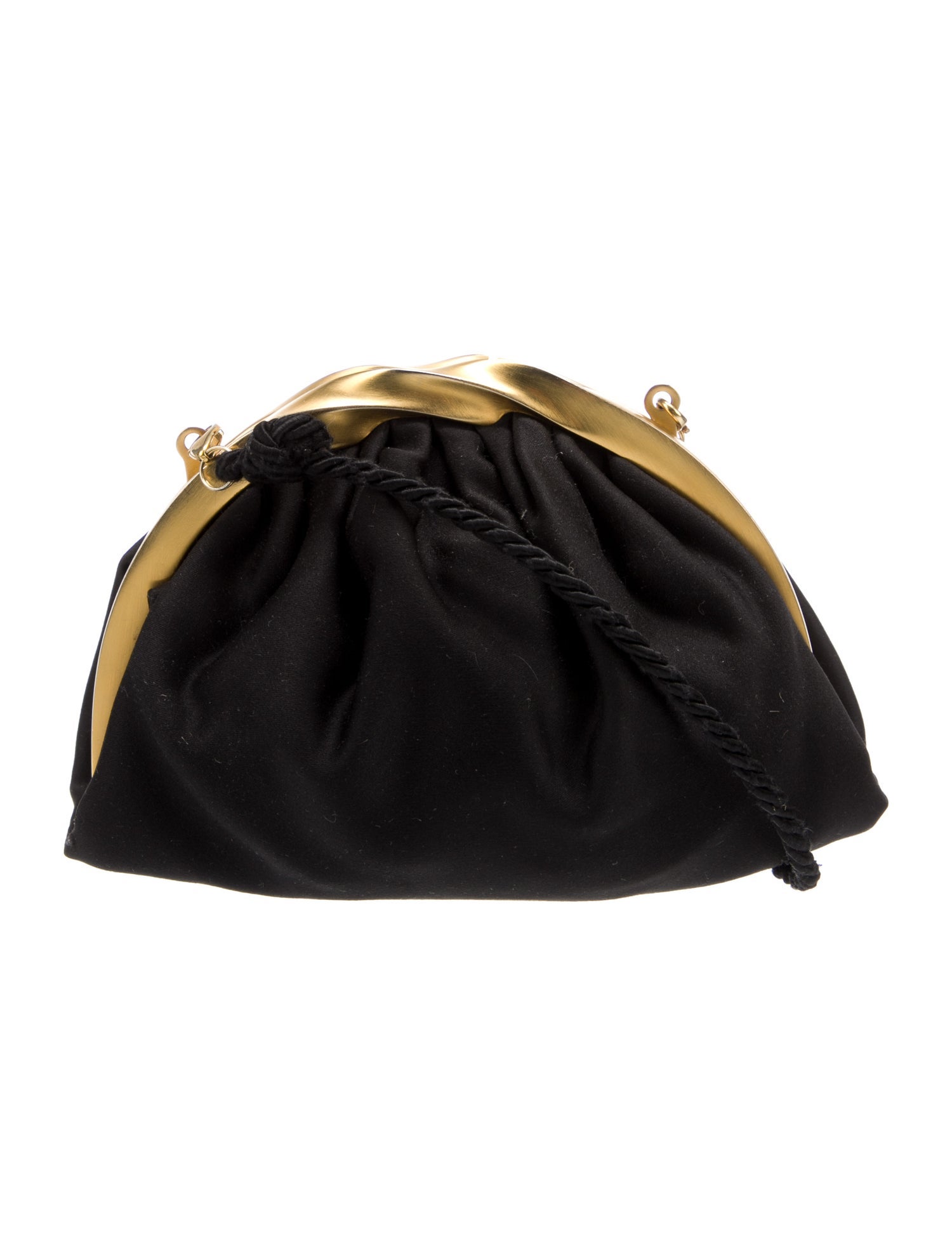 Donna Karan Satin Evening Bag