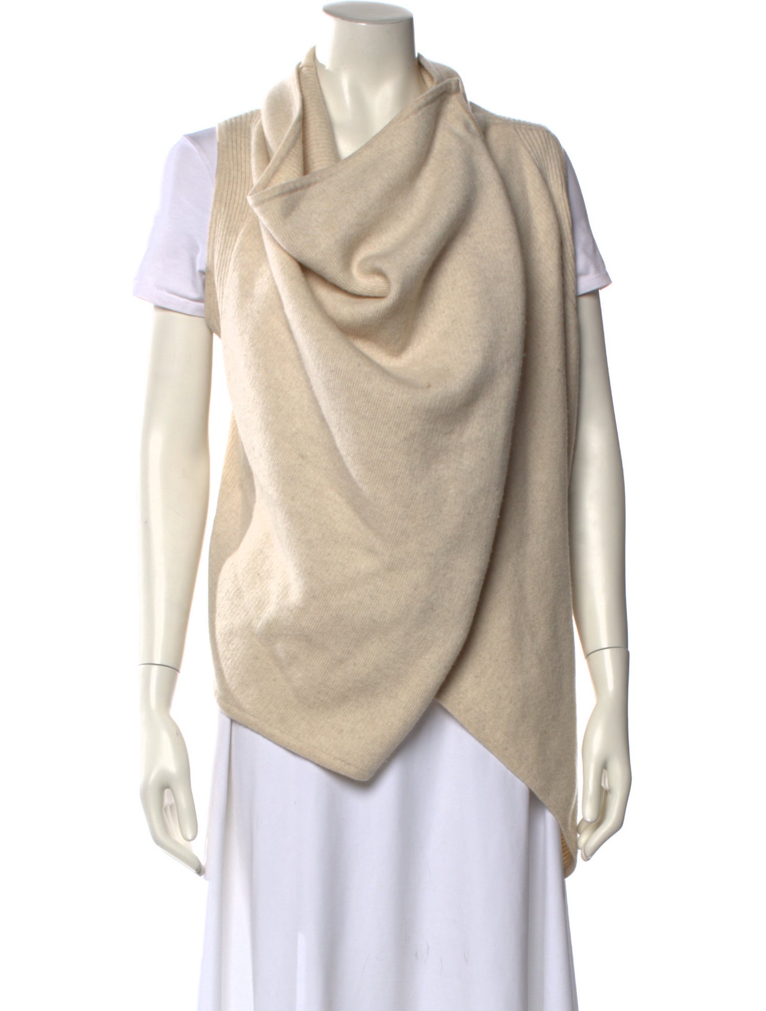 Donna Karan Cashmere Cowl Neck Sweater
