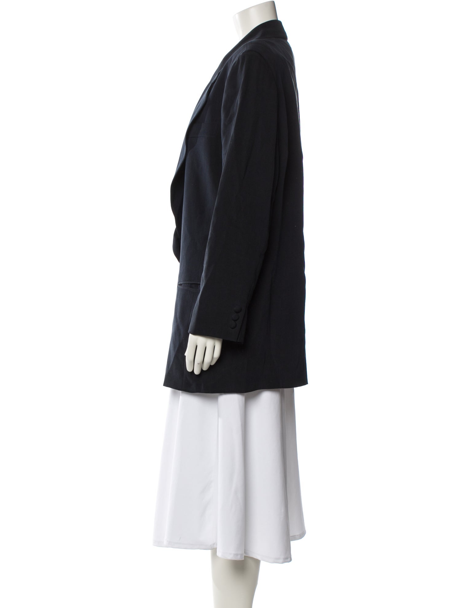 Donna Karan Silk Blazer