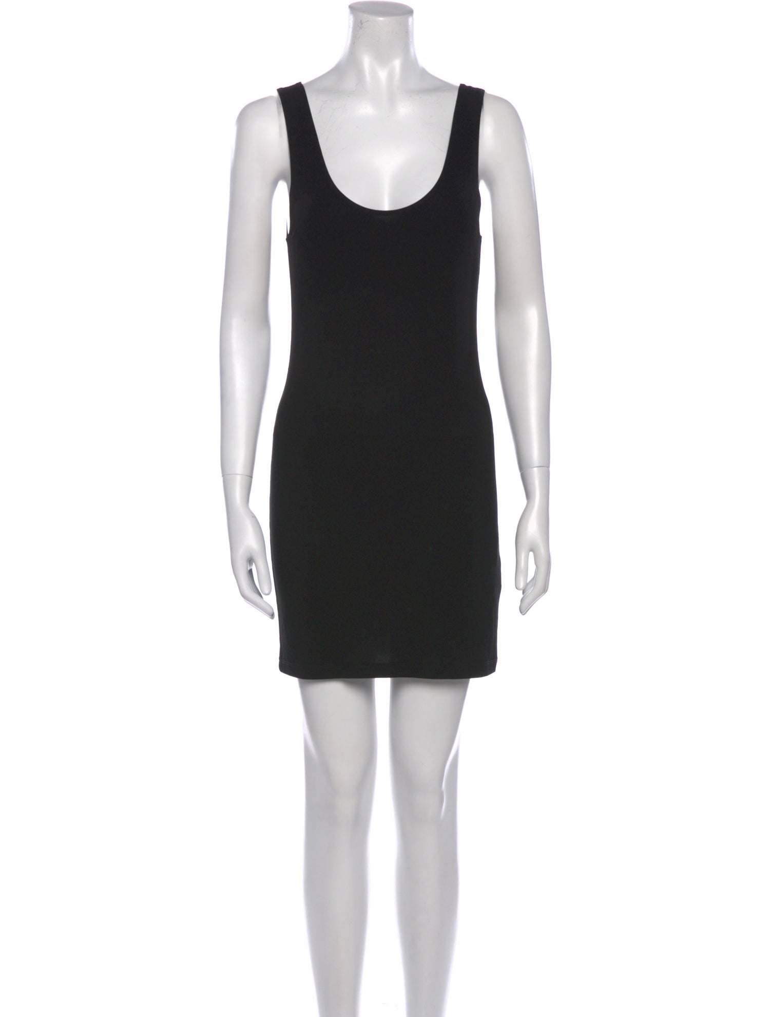 Donna Karan Scoop Neck Mini Dress