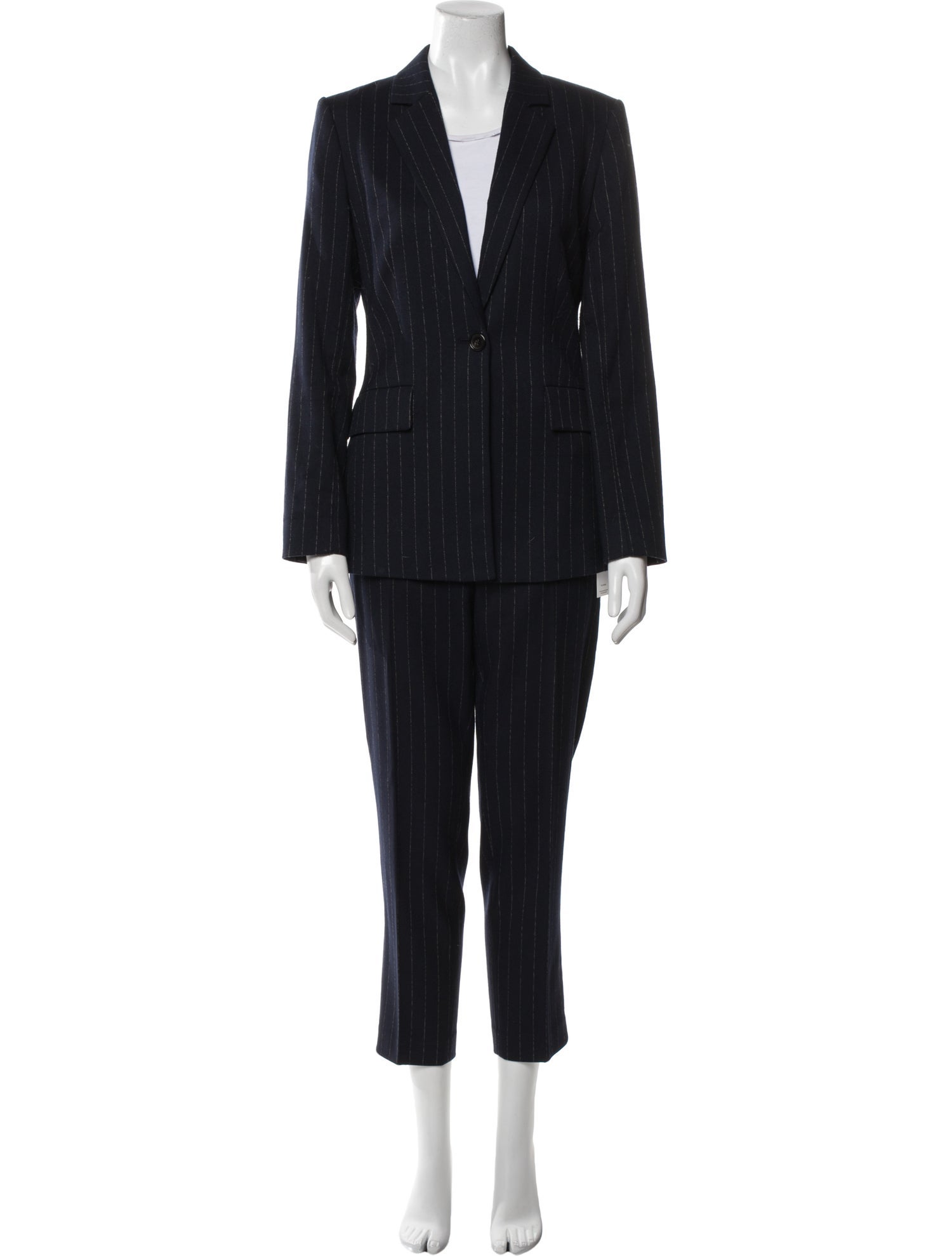 Donna Karan Striped Pant Set