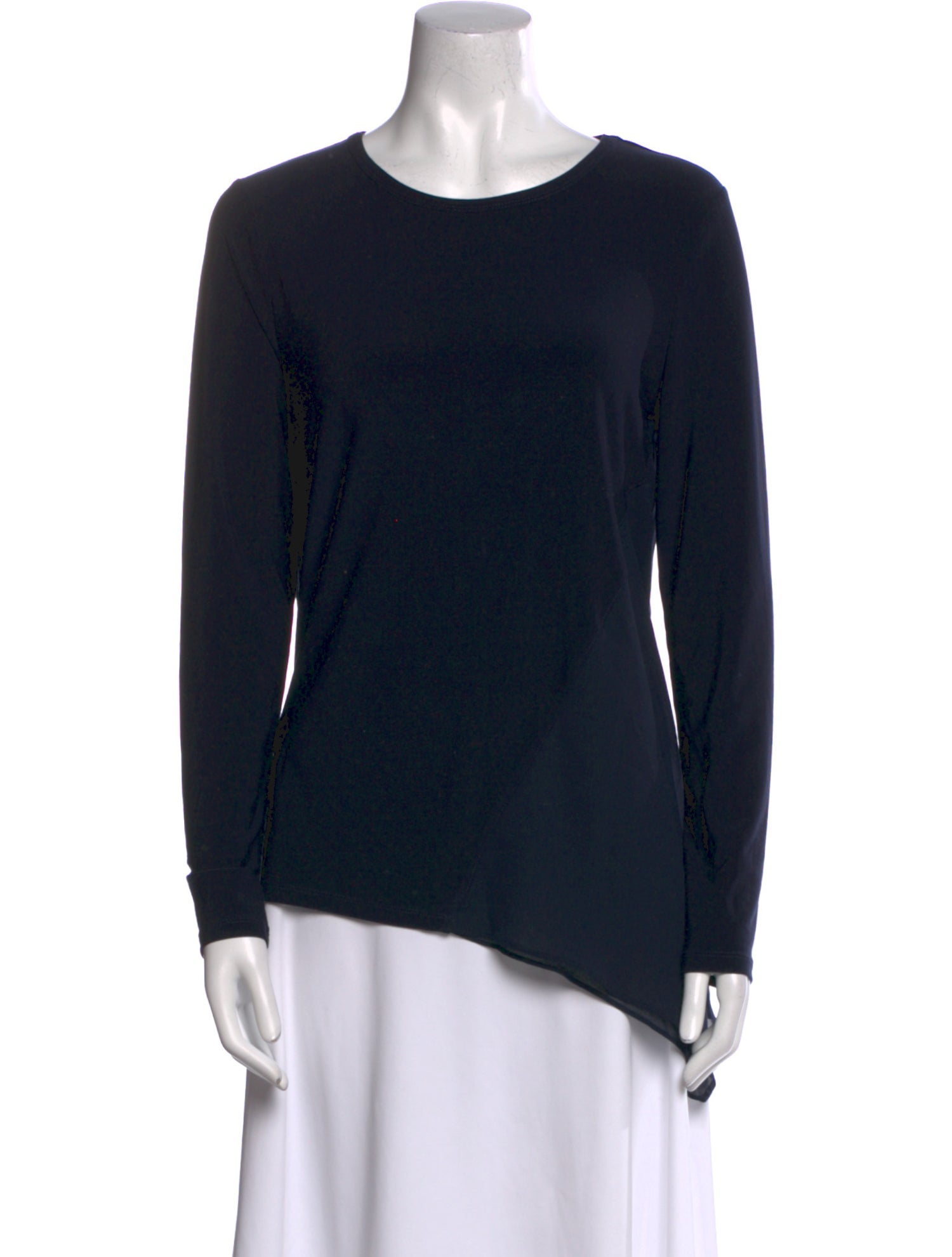 Donna Karan Crew Neck Long Sleeve Sweatshirt