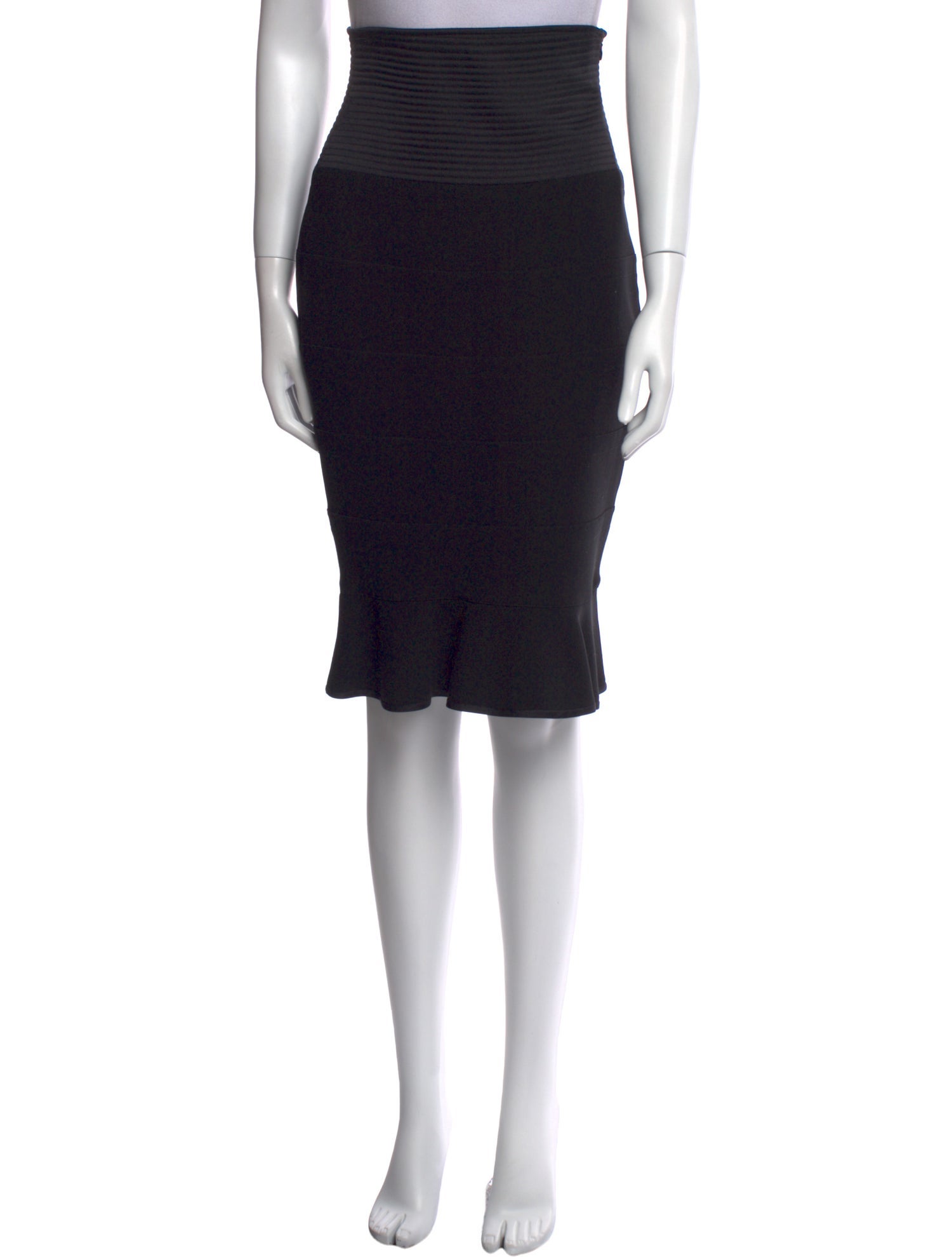 Donna Karan Wool Knee-Length Skirt