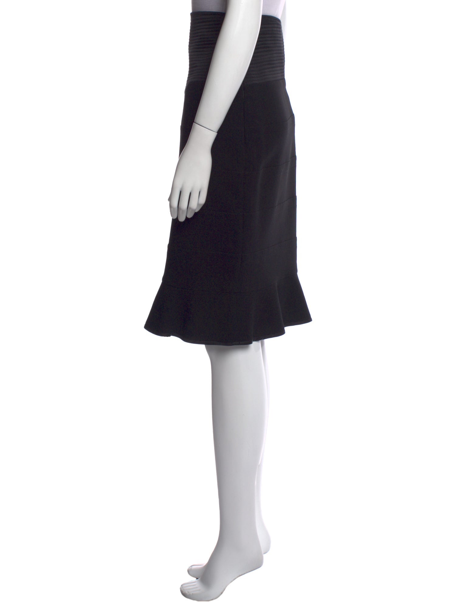 Donna Karan Wool Knee-Length Skirt