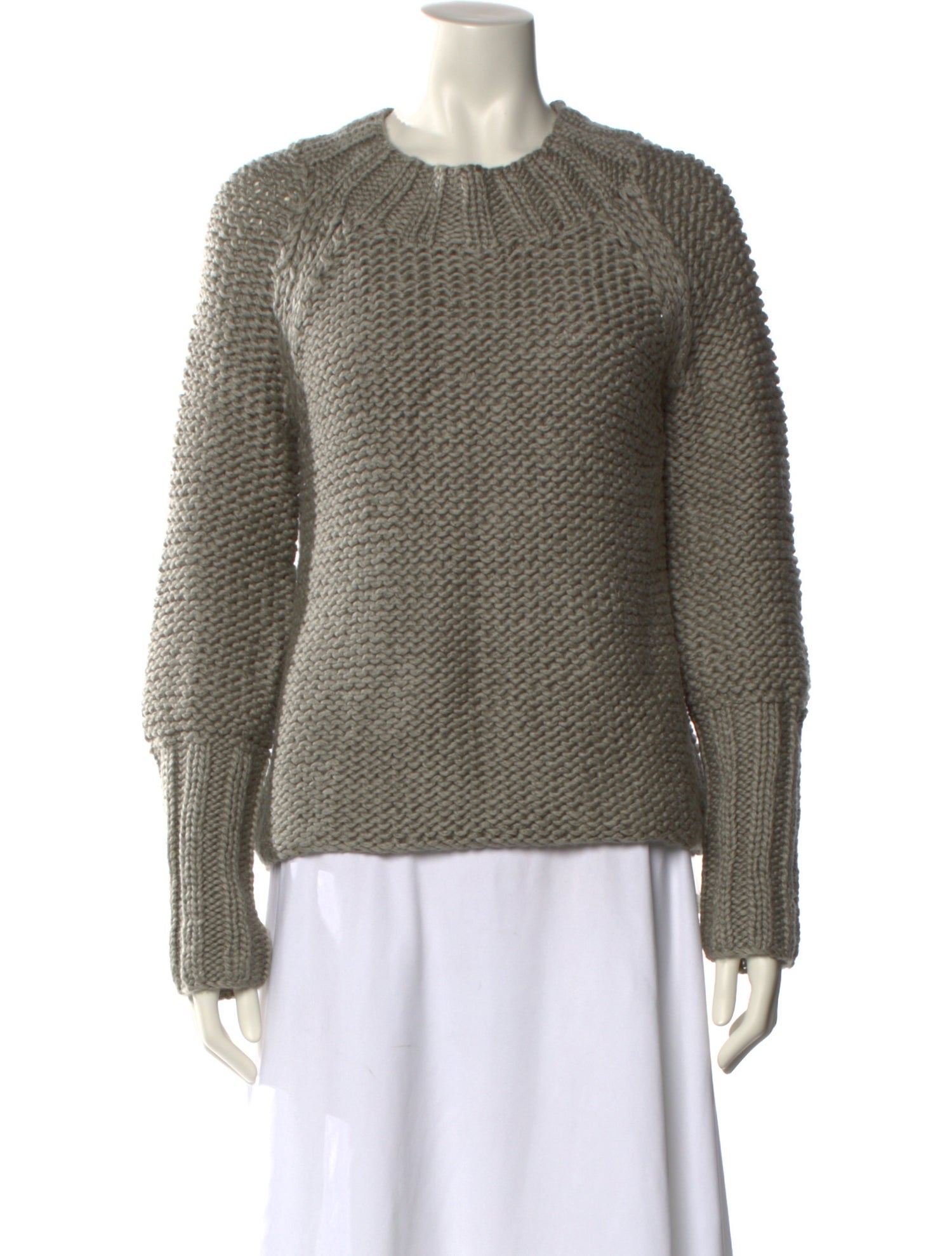 Donna Karan Wool Crew Neck Sweater