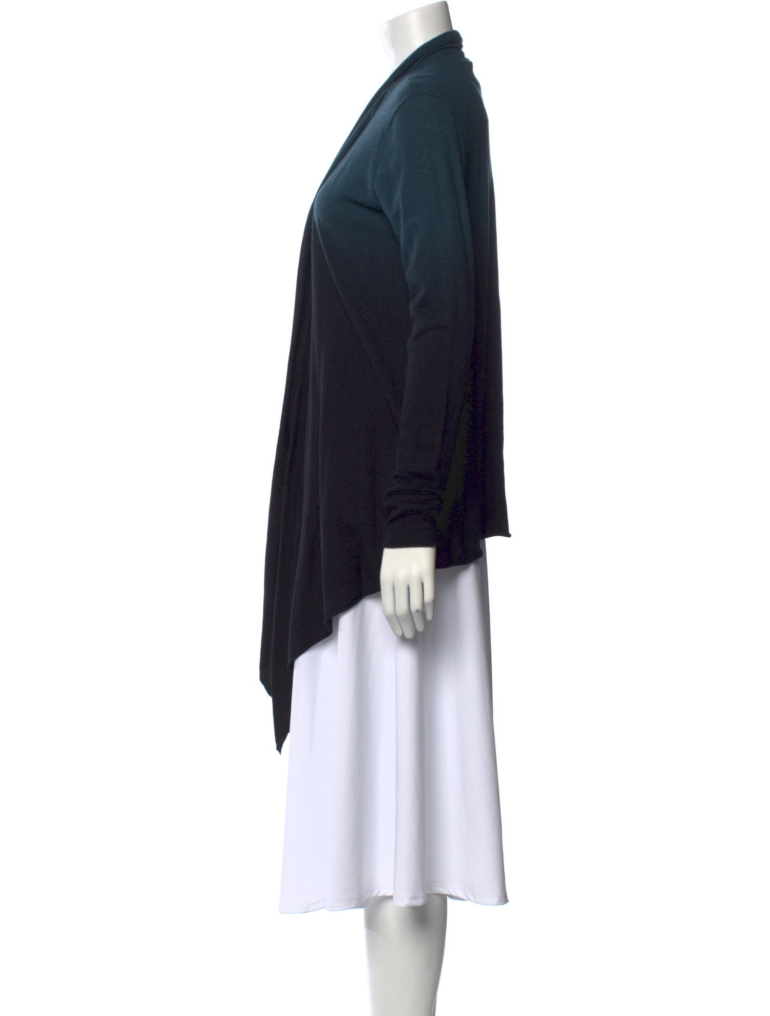 Donna Karan Cashmere Open Front Sweater