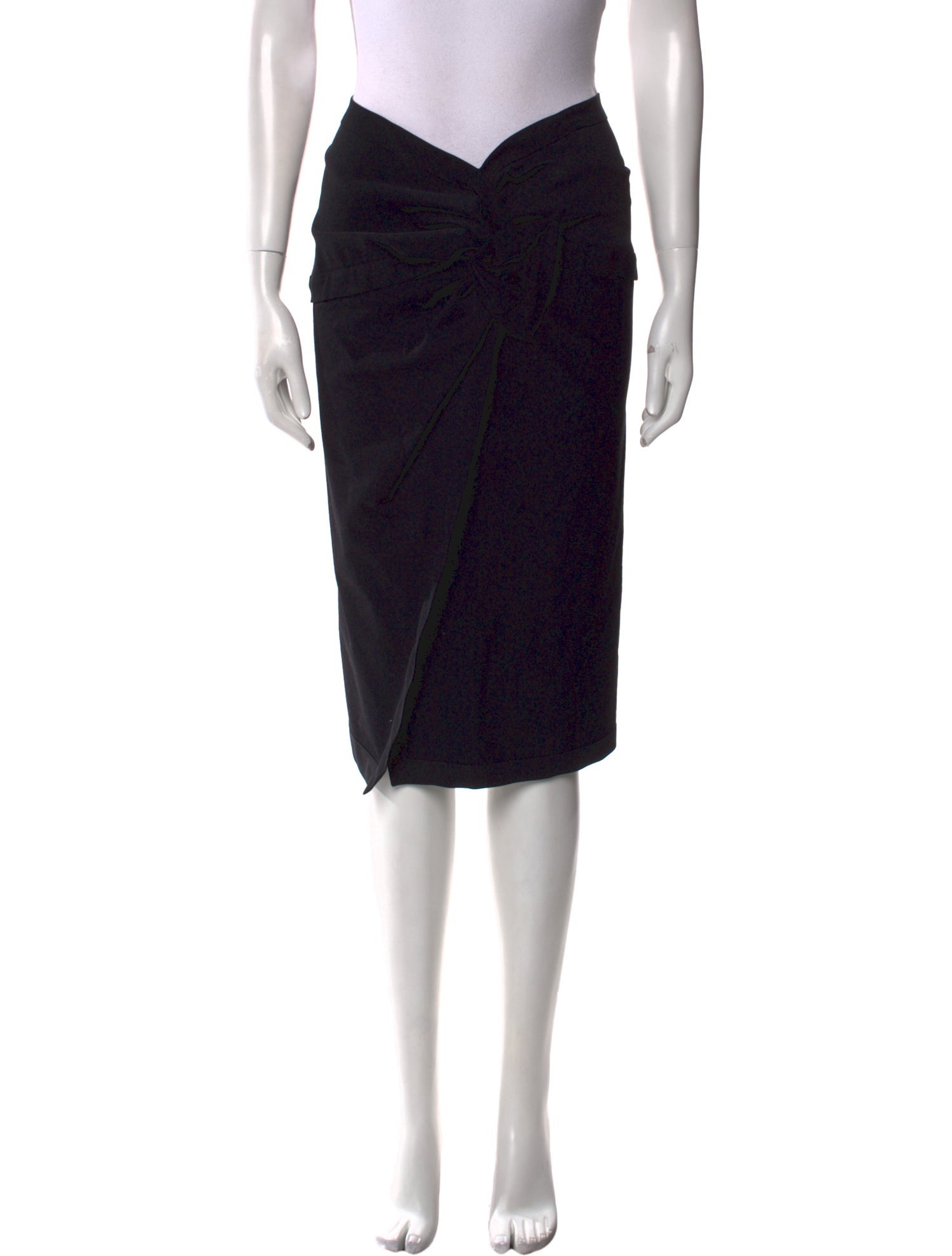 Donna Karan Wool Knee-Length Skirt