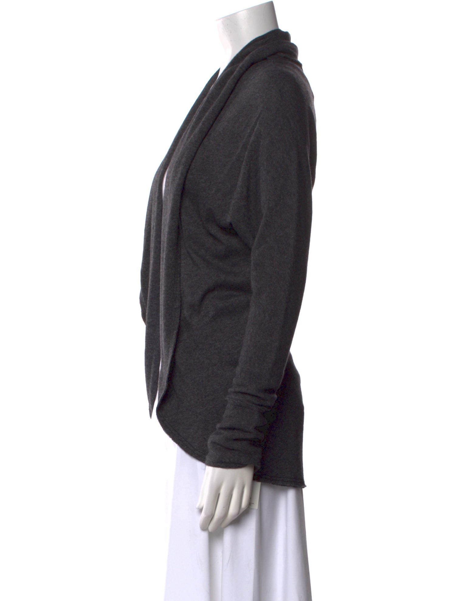 Donna Karan Open Front Sweater