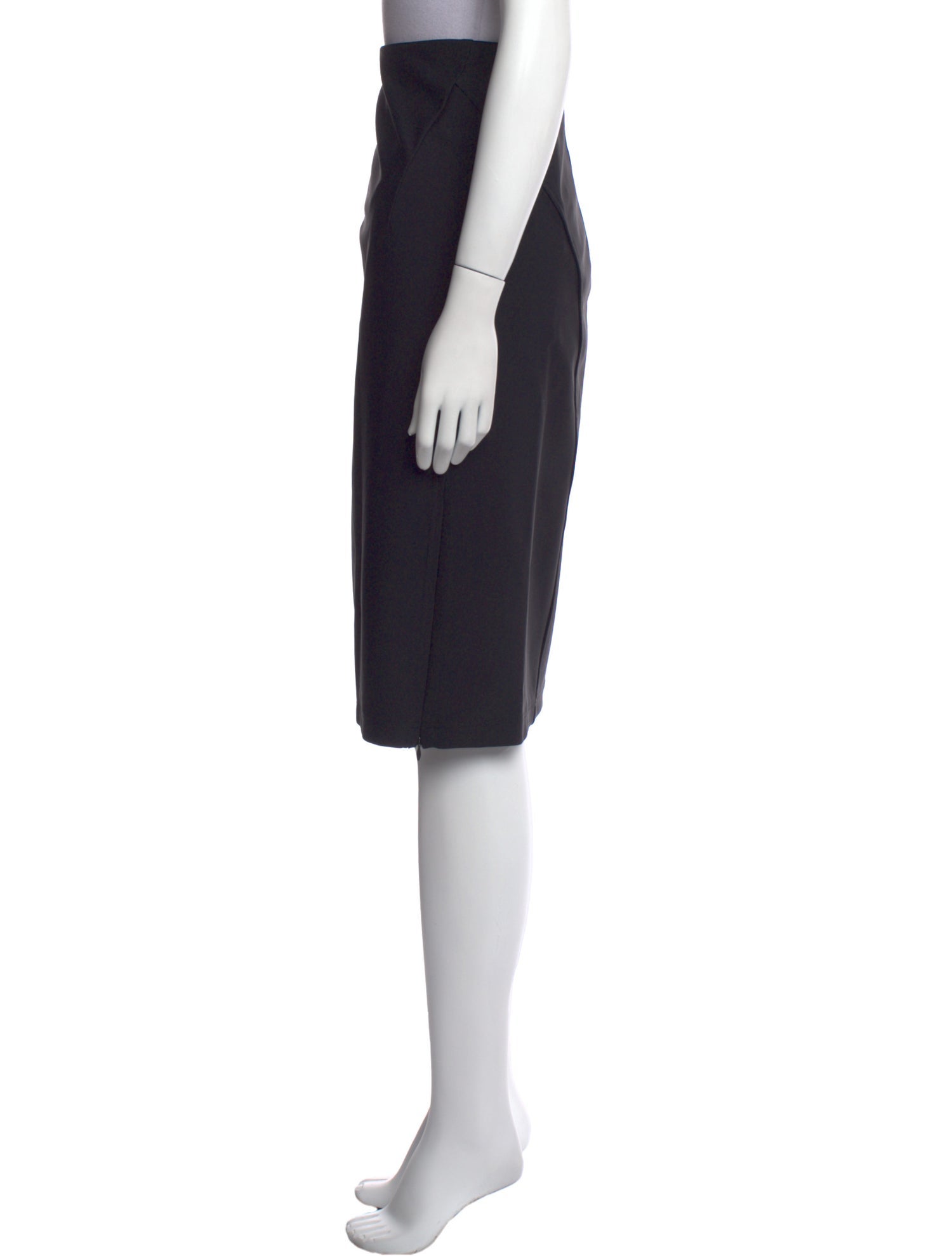 Donna Karan Grosgrain Trim Knee-Length Skirt w/ Tags