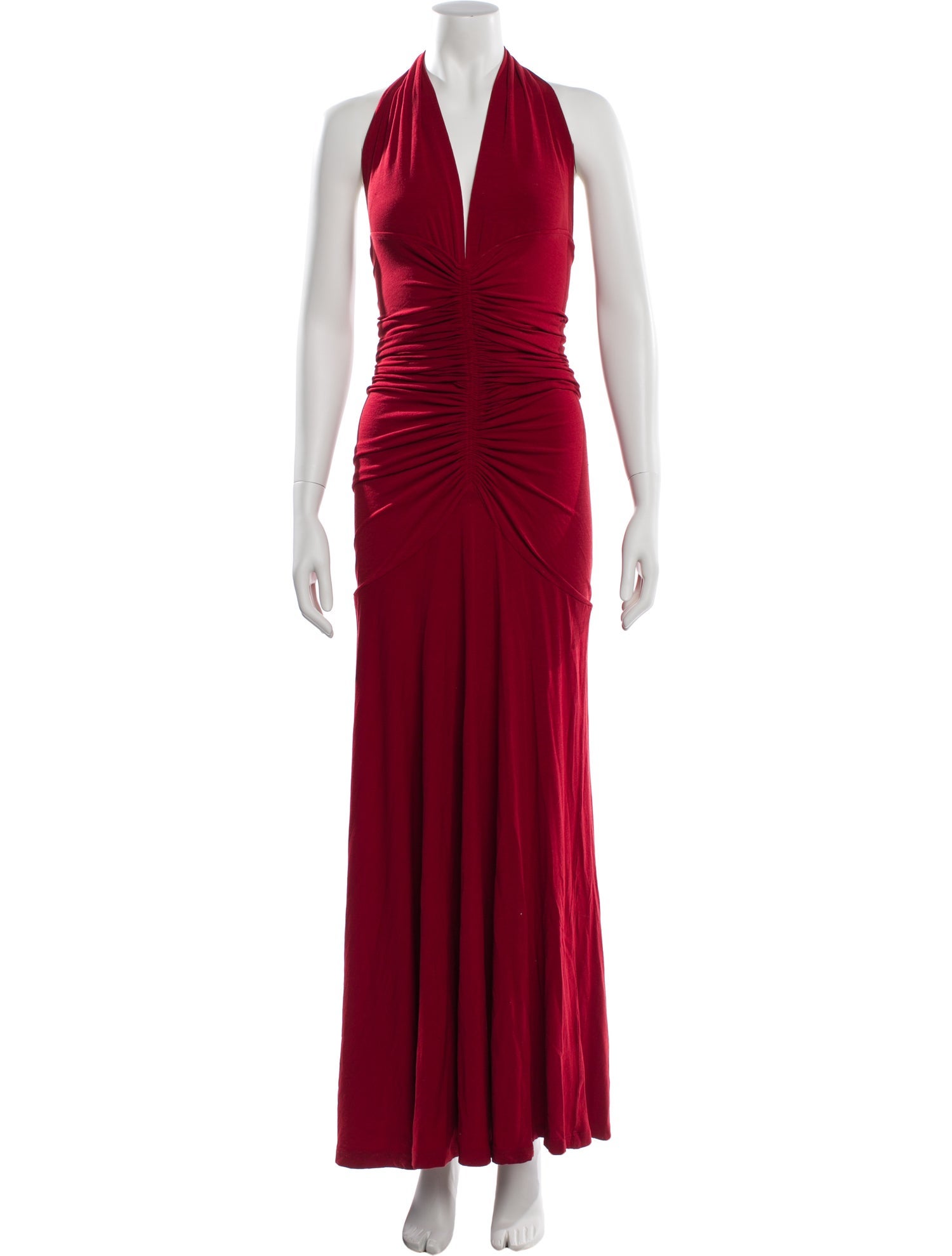 Donna Karan Halterneck Long Dress