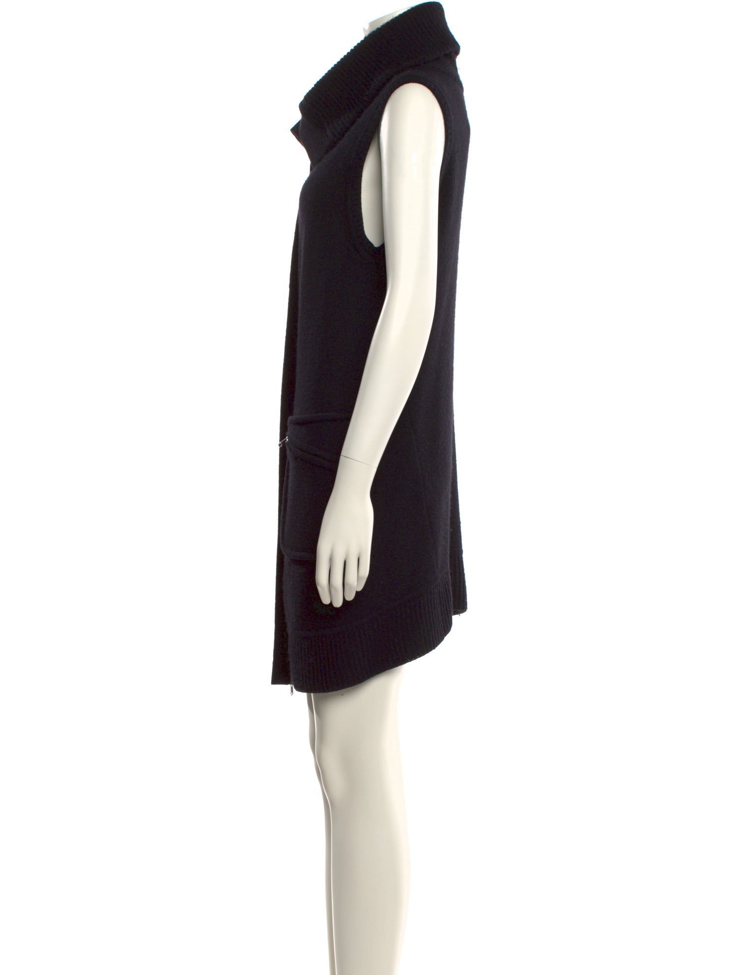 Donna Karan Mock Neck Sweater