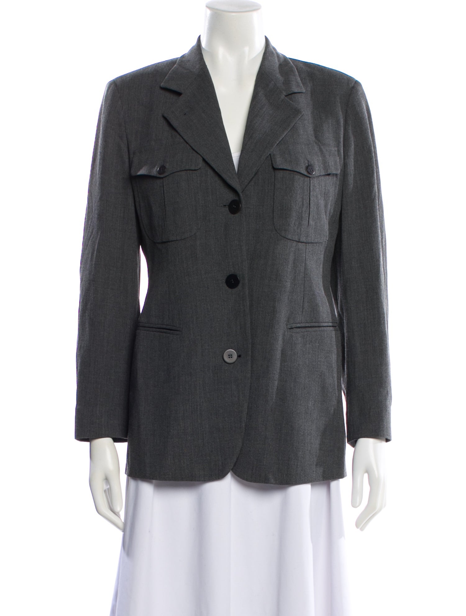 Donna Karan Wool Blazer