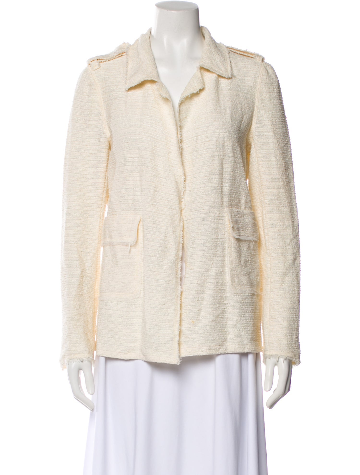 Donna Karan Silk Blazer