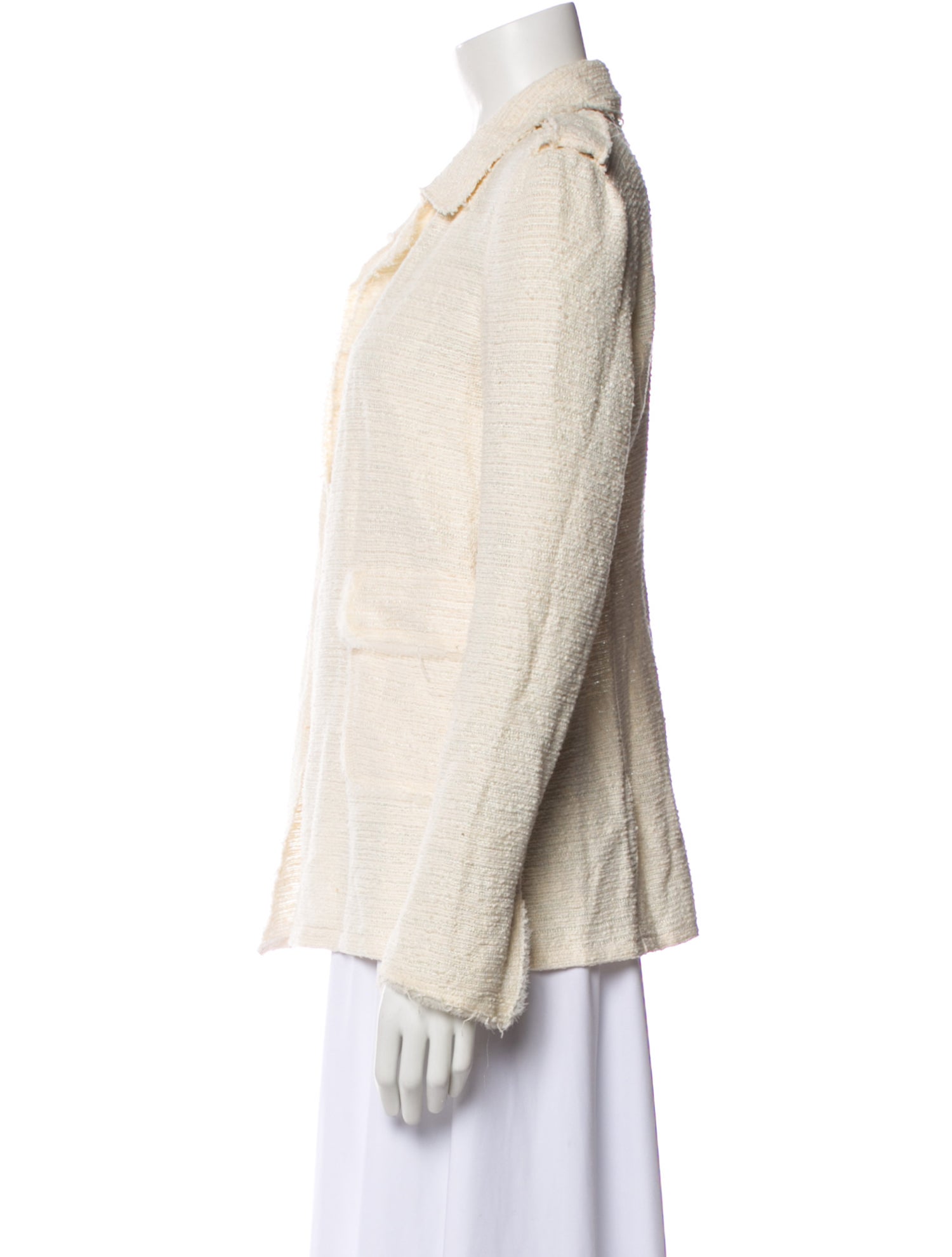 Donna Karan Silk Blazer