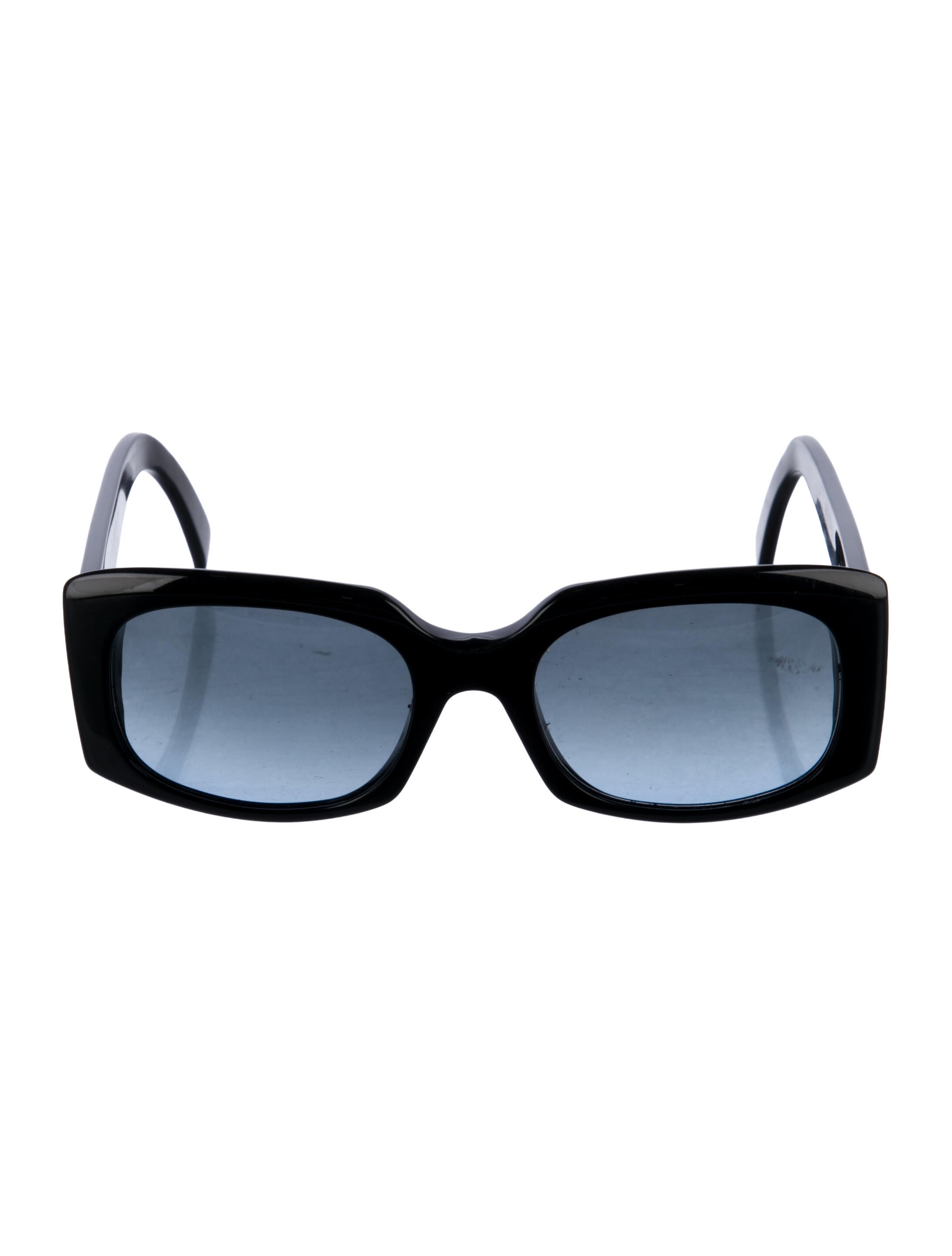 Donna Karan Square Gradient Sunglasses