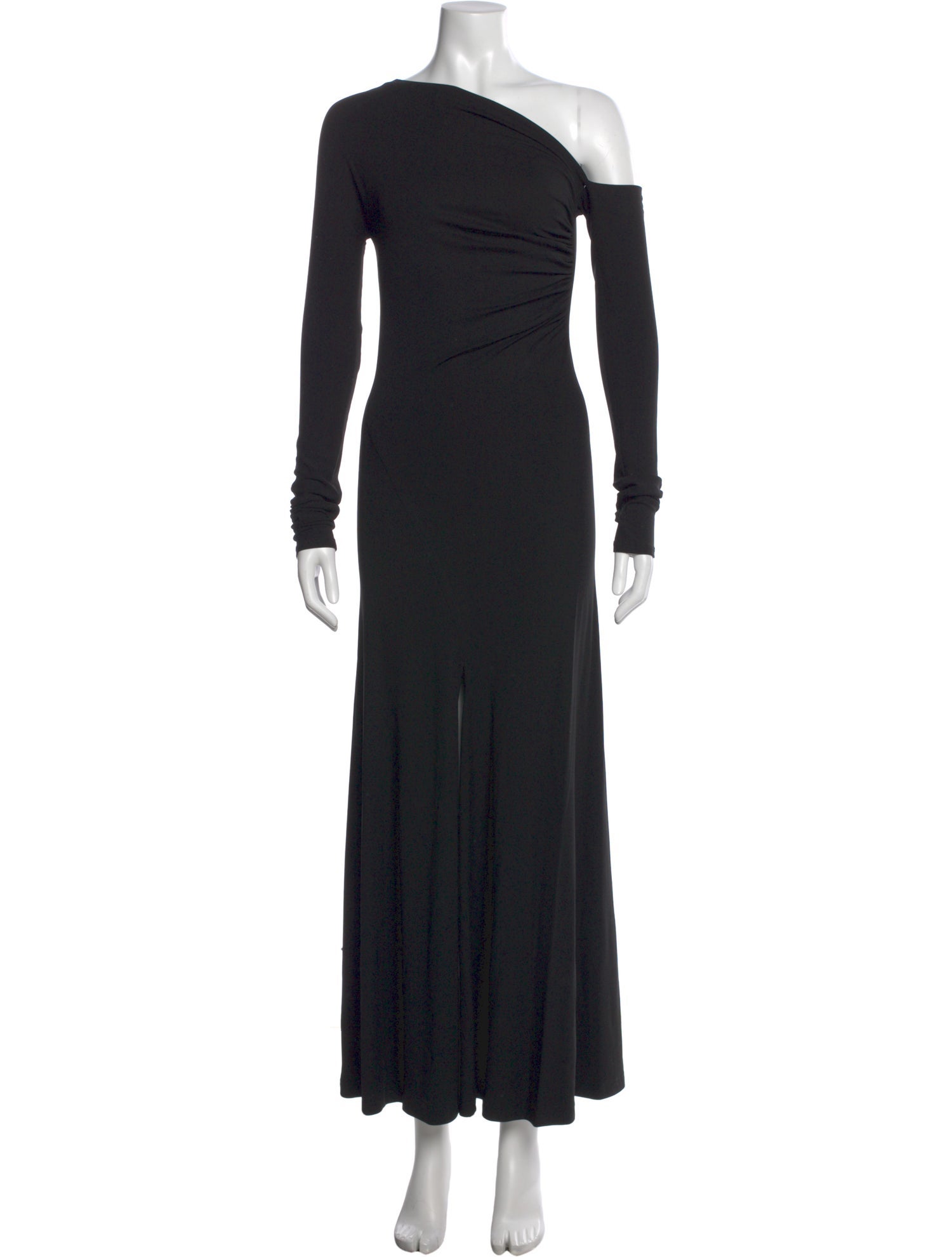 Donna Karan One-Shoulder Long Dress