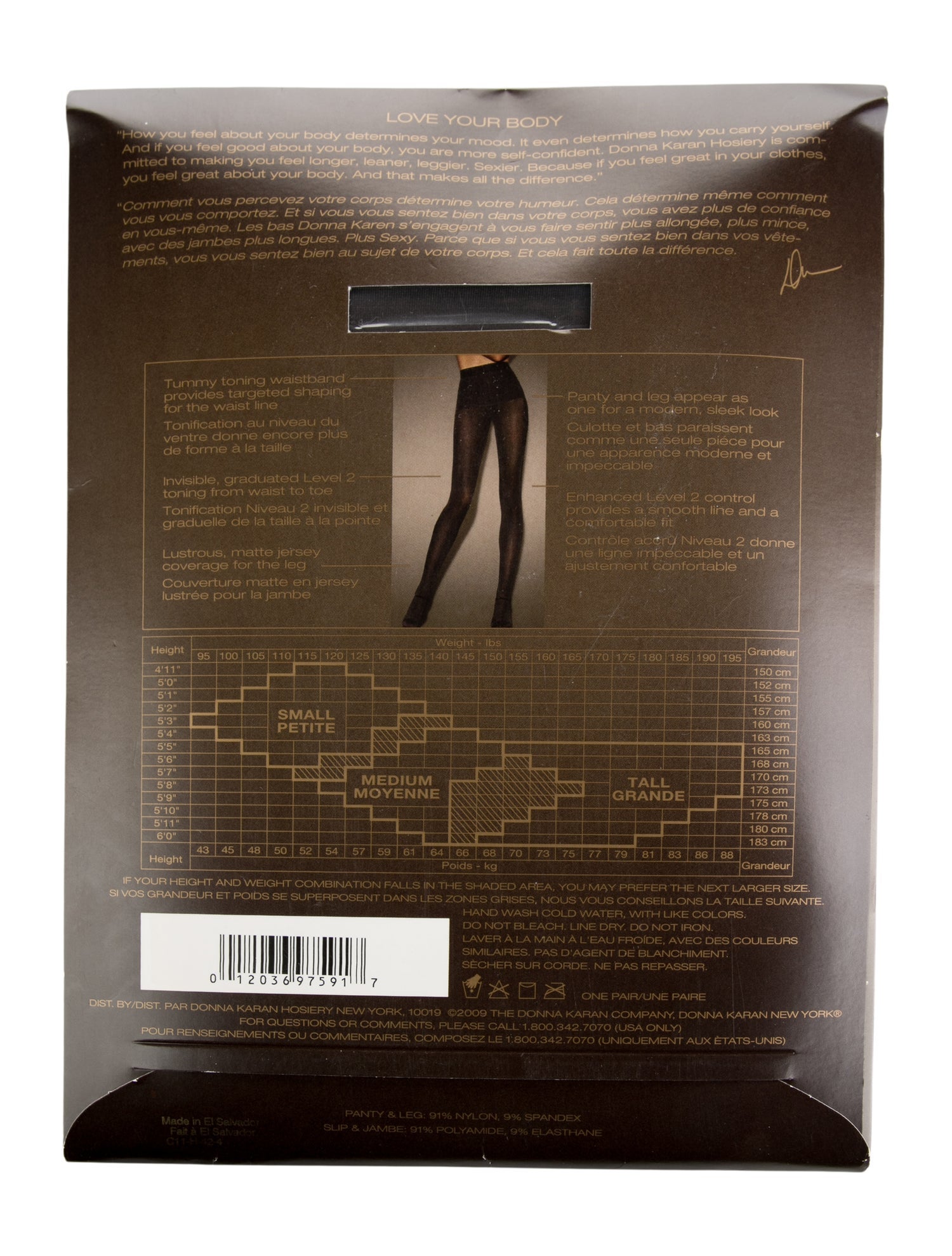 Donna Karan Nylon Hosiery w/Tags