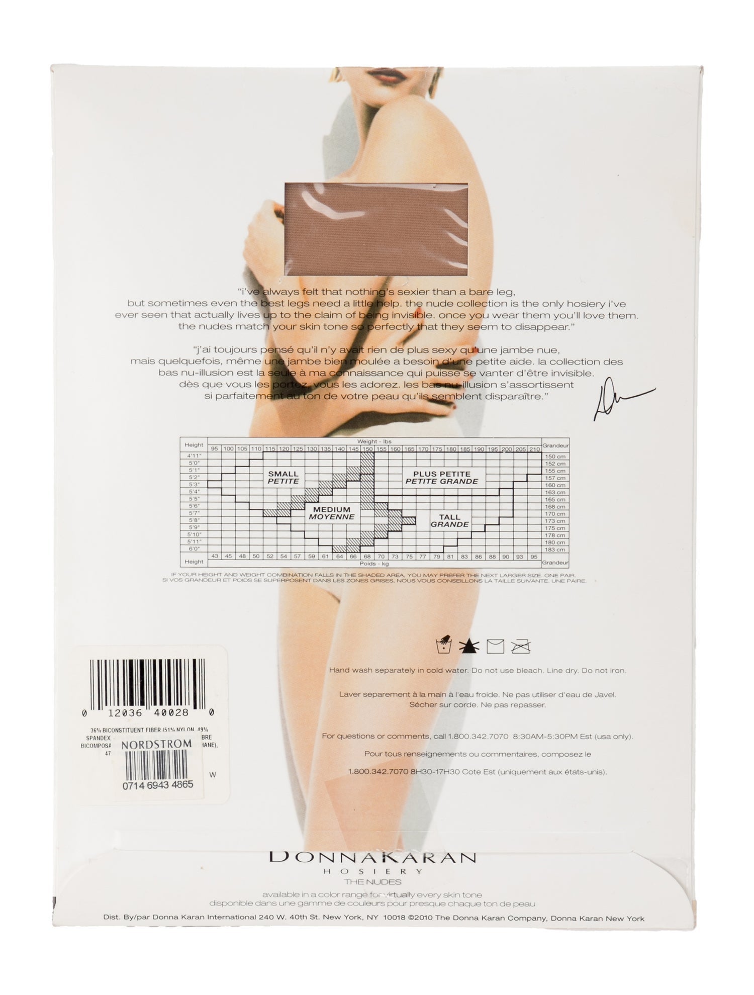Donna Karan Womens' Nylon Hosiery