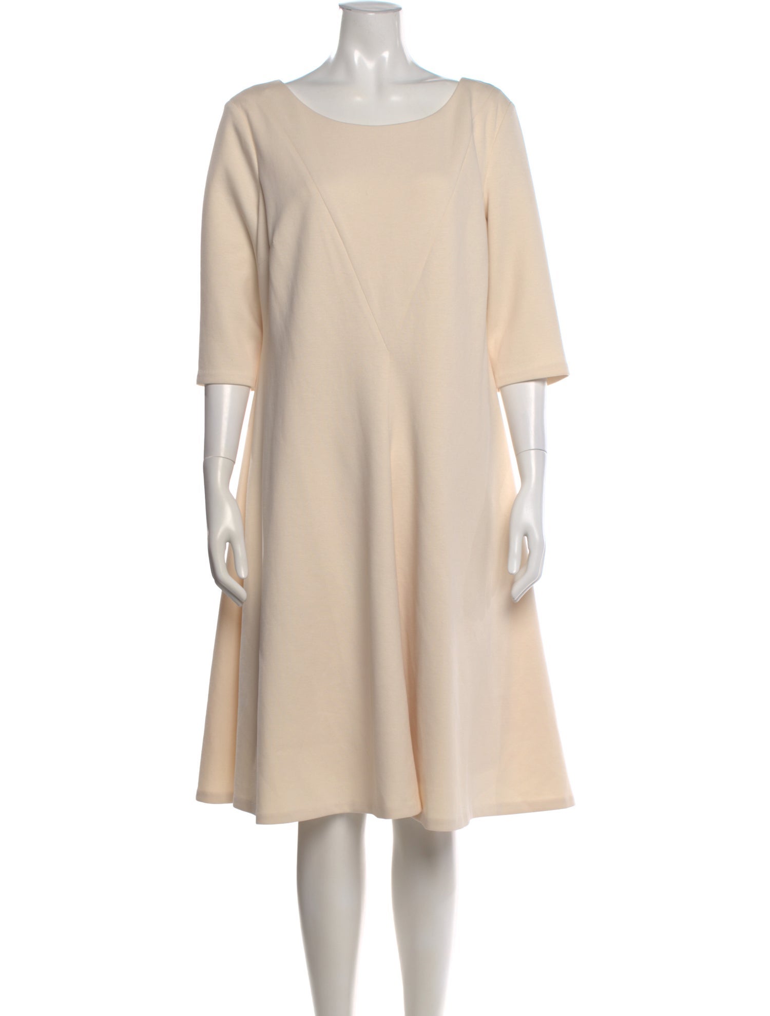 donna karan a line dress Sleeveless Printed A Line Dress | A-Line Dress