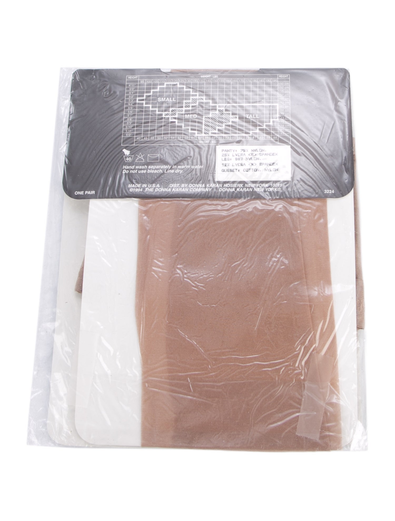 Donna Karan Silky Sheer Pantyhose w/Tags