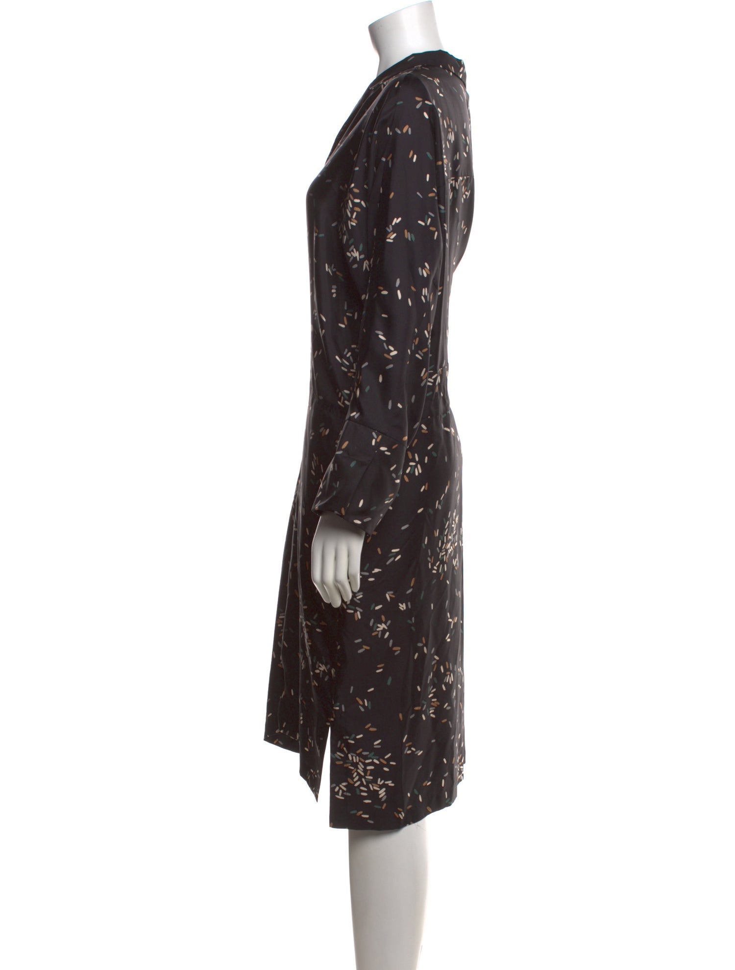 Lafayette 148 Silk Knee-Length Dress w/ Tags