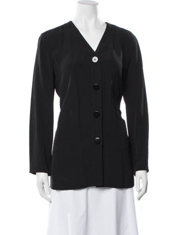 Pre-owned Donna Karan Vintage Late 1990's - Early 2000's Blazer In Black