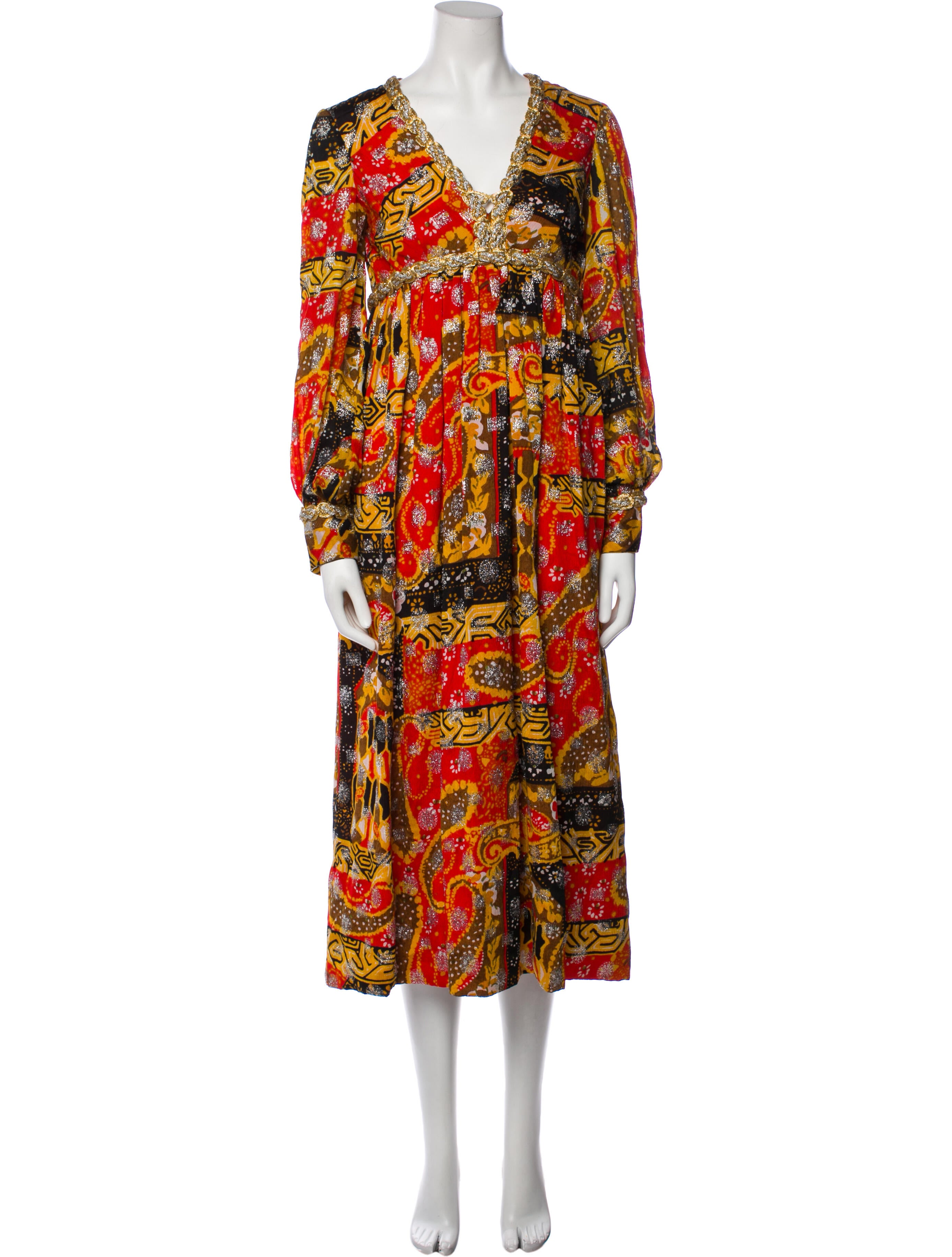 Donald Brooks Vintage Long Dress