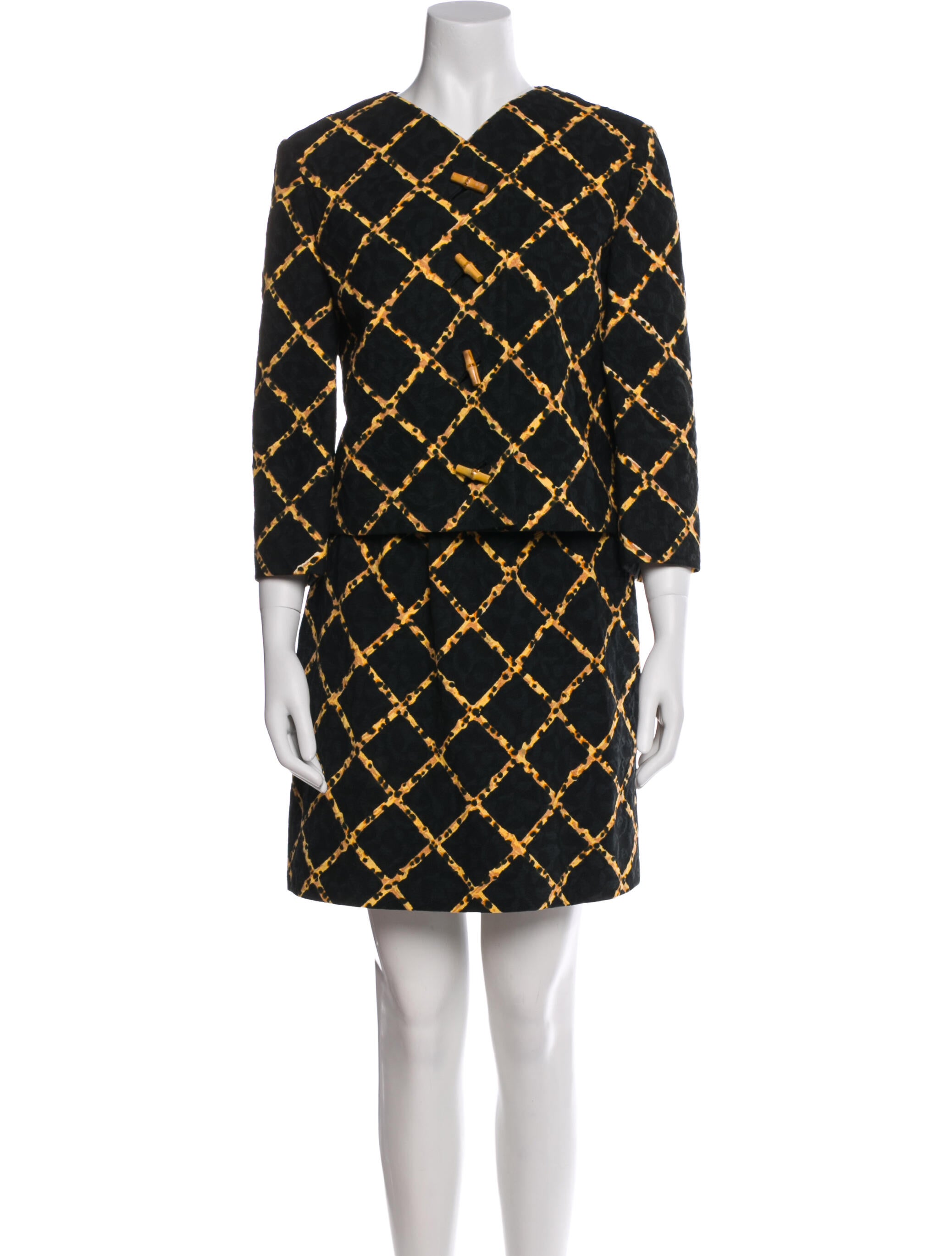 Donald Brooks Printed Pantsuit