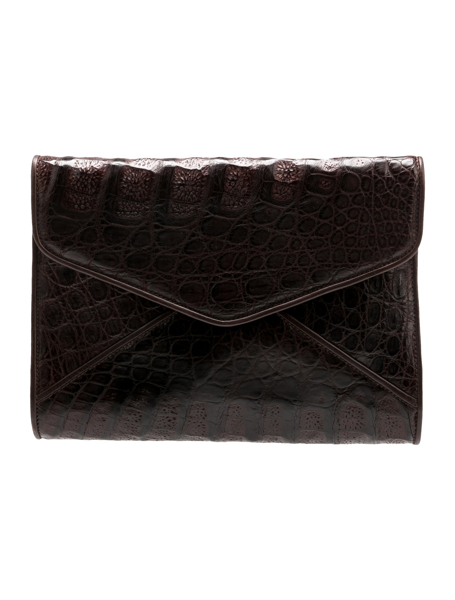 Donna Elissa Leather Evening Bag