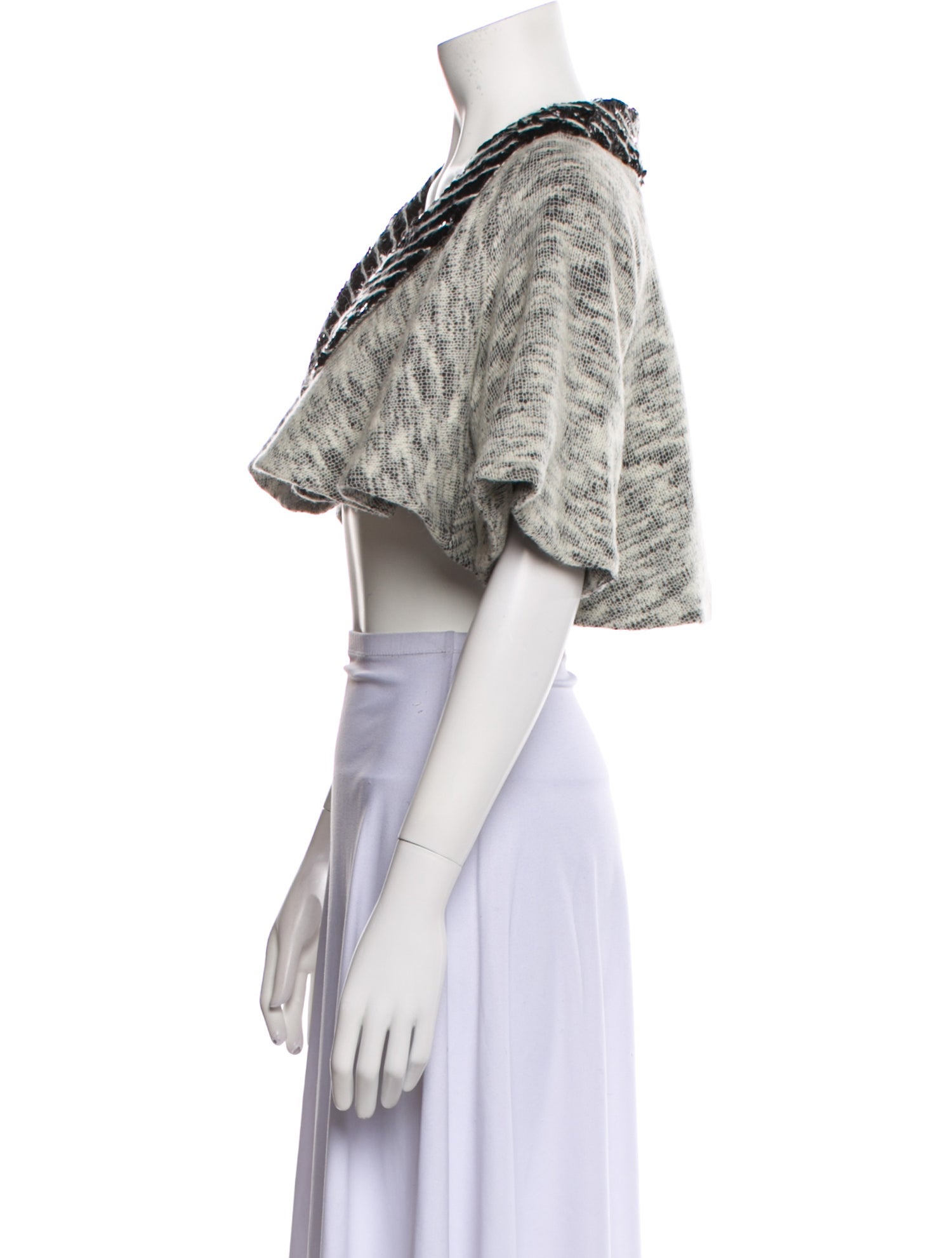 Doo.Ri Wool Striped Bolero