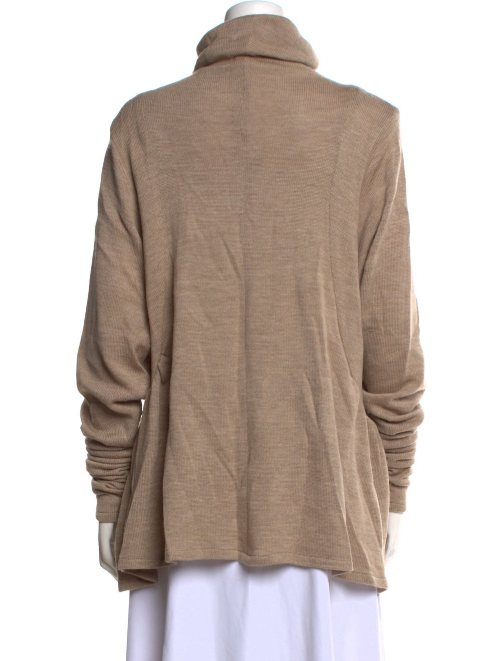 Doo.Ri Wool Turtleneck Neutrals Long Sleeve with … - image 3