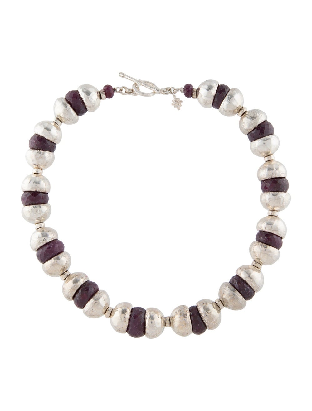 Dorian Webb Sterling Silver Featuring Ruby Facete… - image 1