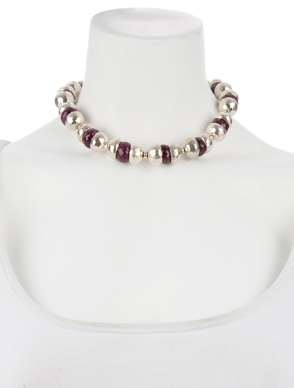 Dorian Webb Sterling Silver Featuring Ruby Facete… - image 3