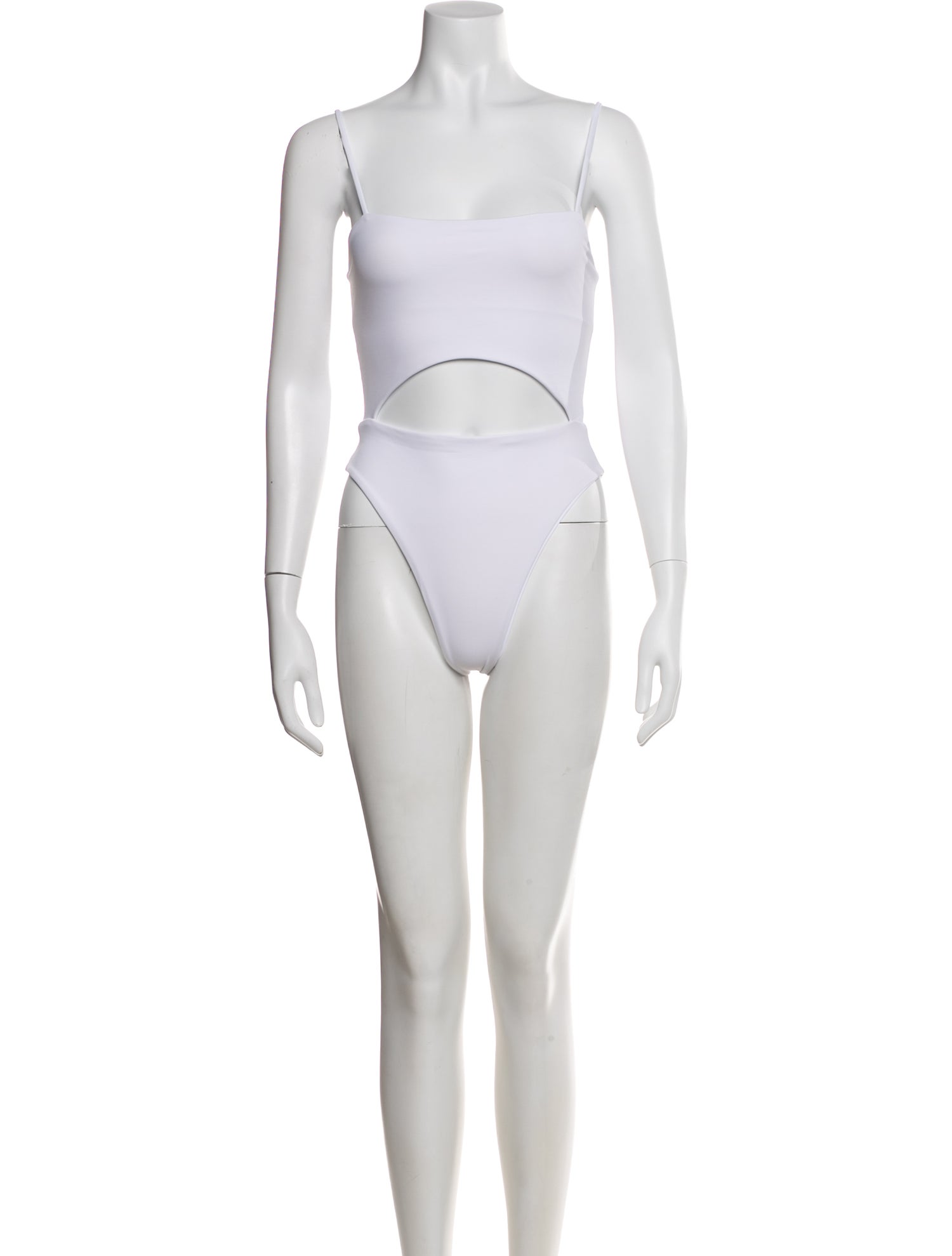 Dos Gardenias Keyhole Accent One-Piece w/ Tags