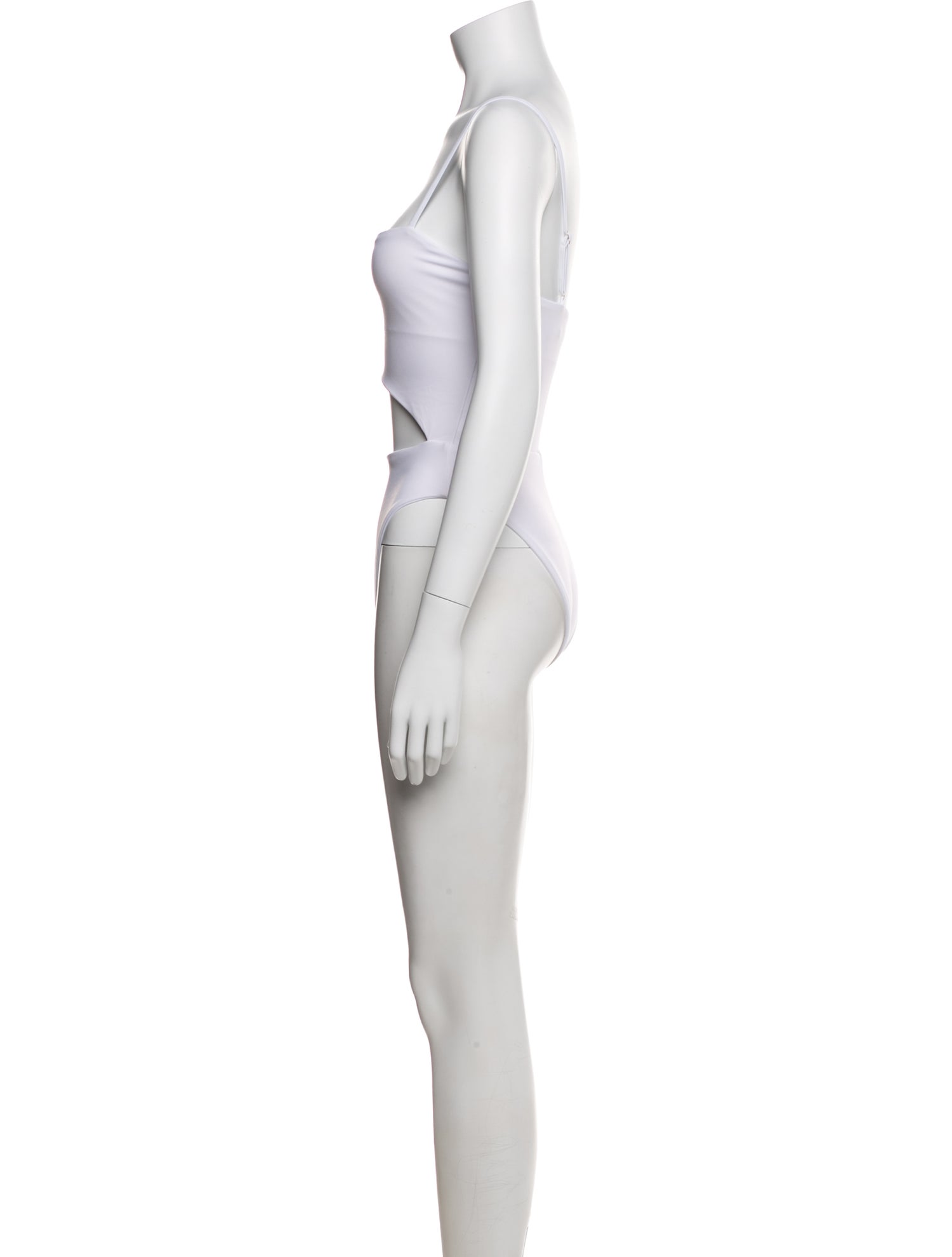 Dos Gardenias Keyhole Accent One-Piece w/ Tags