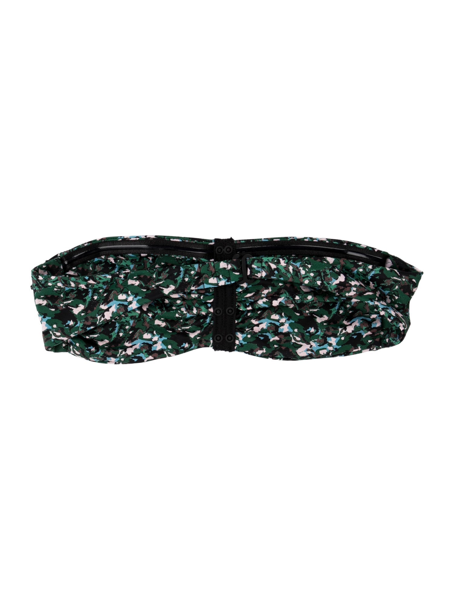 Dos Gardenias Camouflage Print Studded Accents Top w/ Tags
